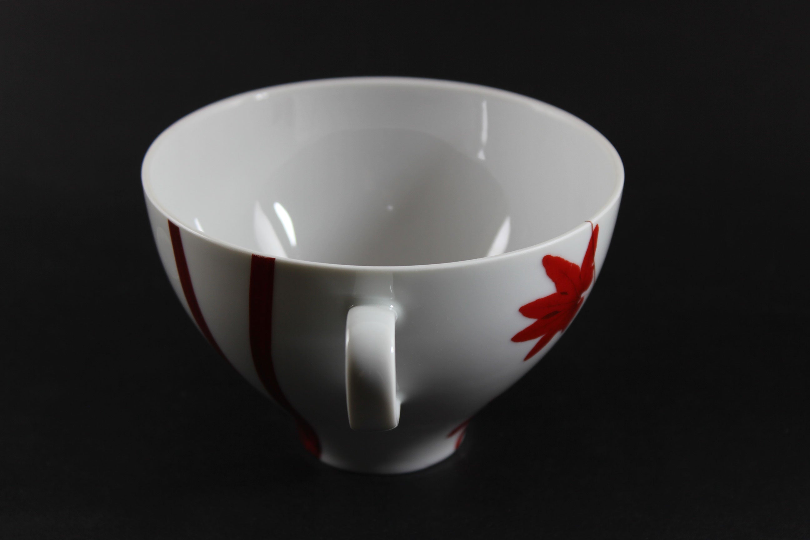 Spal Porcelain, Fall Pattern, Teacup Trio