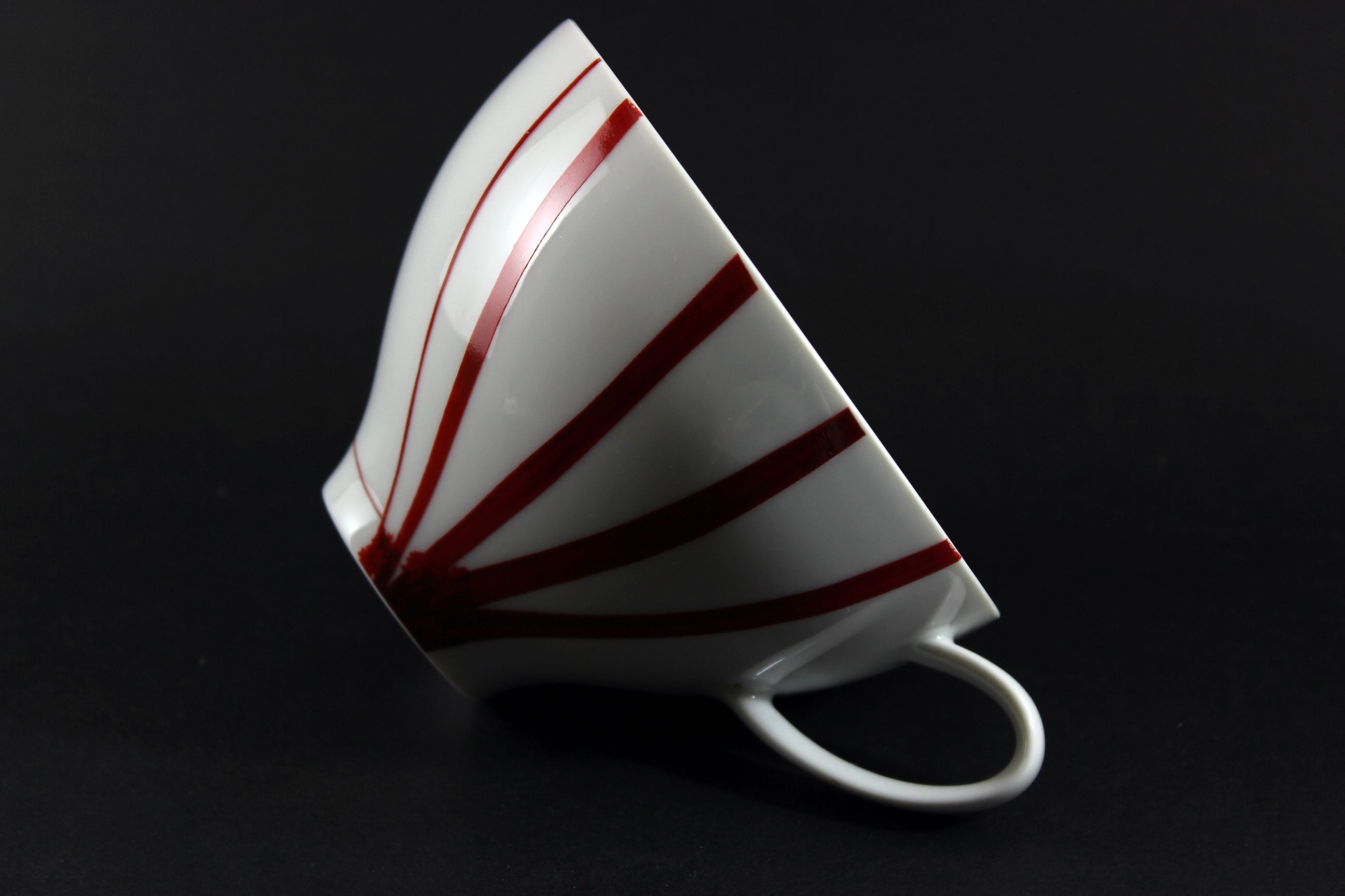 Spal Porcelain, Fall Pattern, Teacup Trio