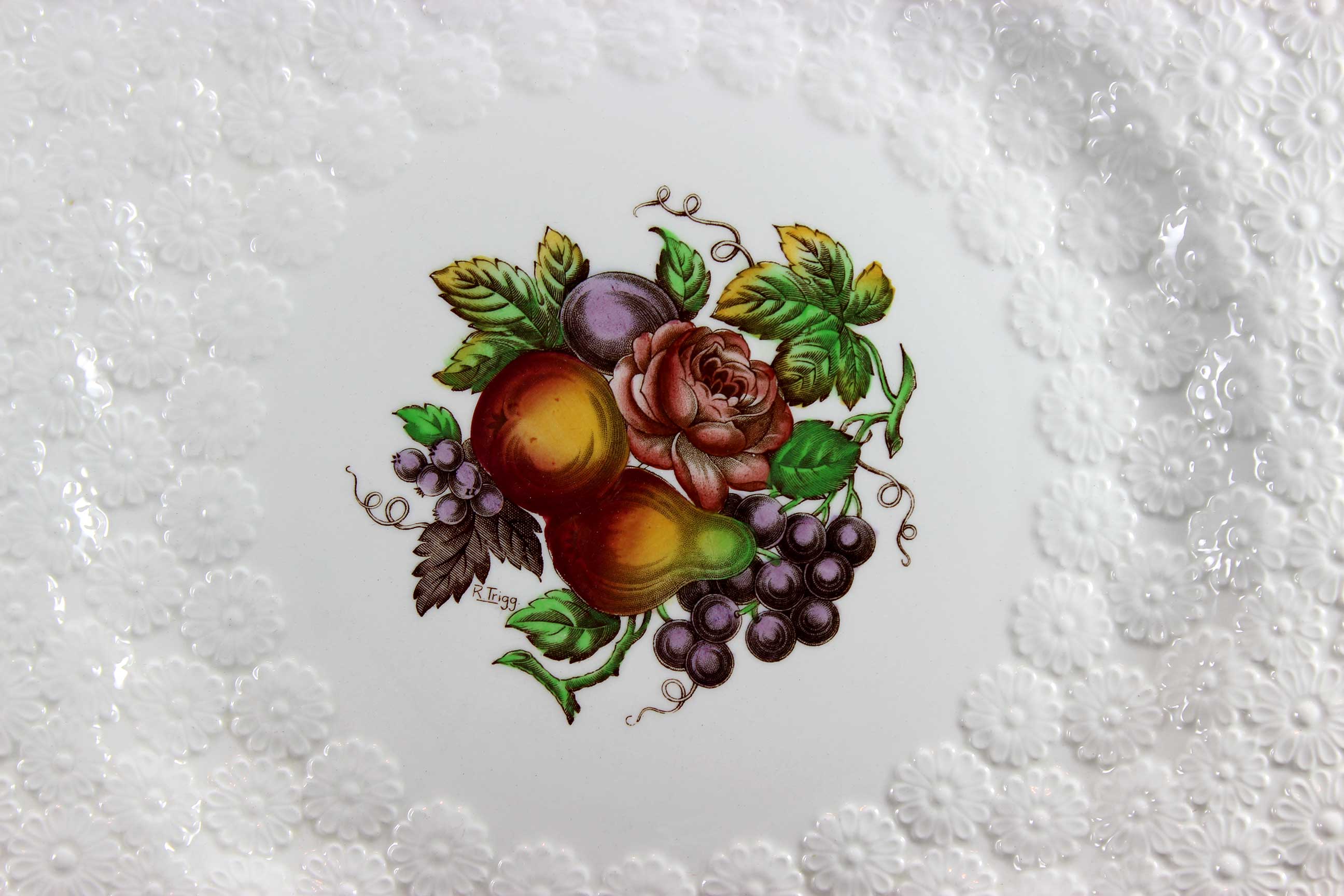 Spode, Alden Pattern, Chop Plate
