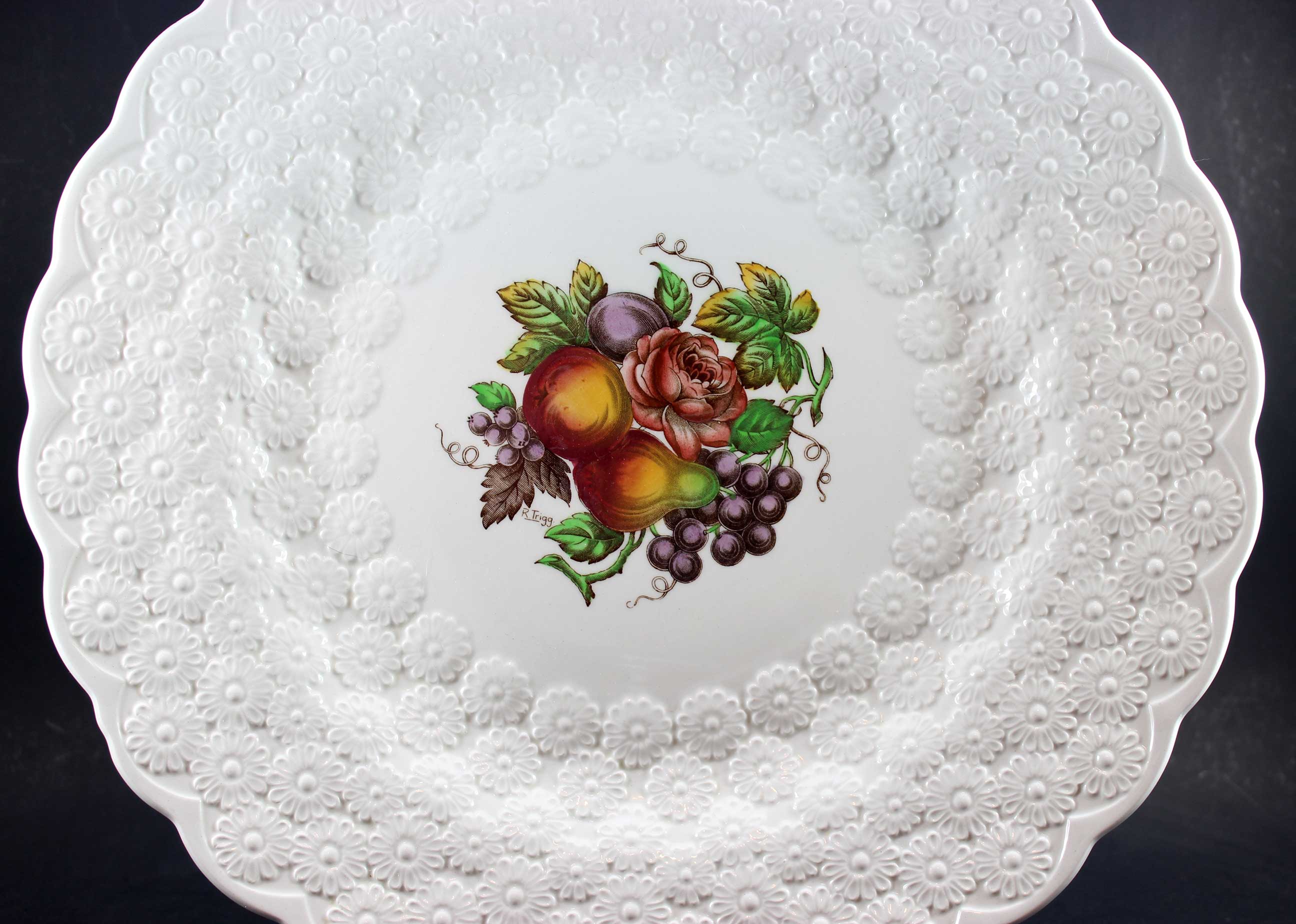 Spode, Alden Pattern, Chop Plate