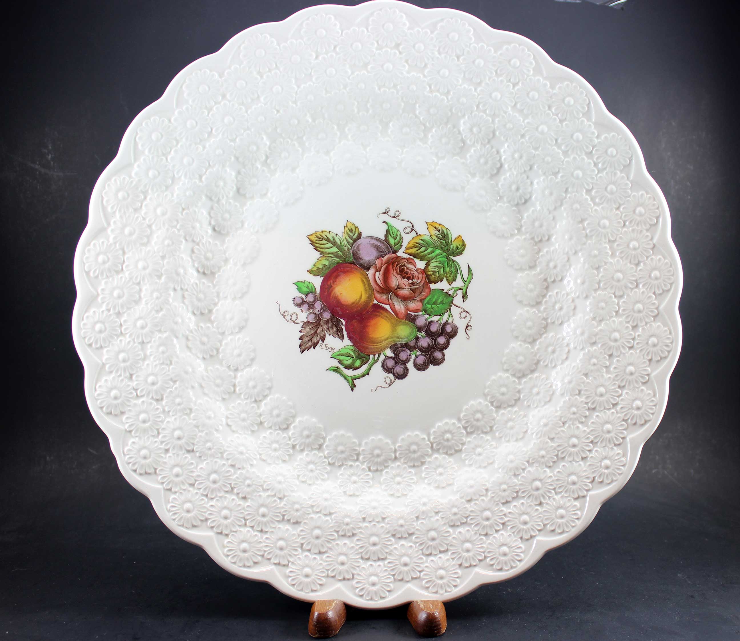 Spode, Alden Pattern, Chop Plate
