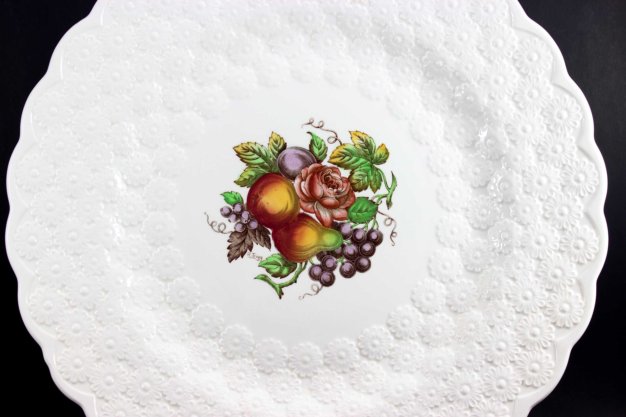 Spode, Alden Pattern, Chop Plate