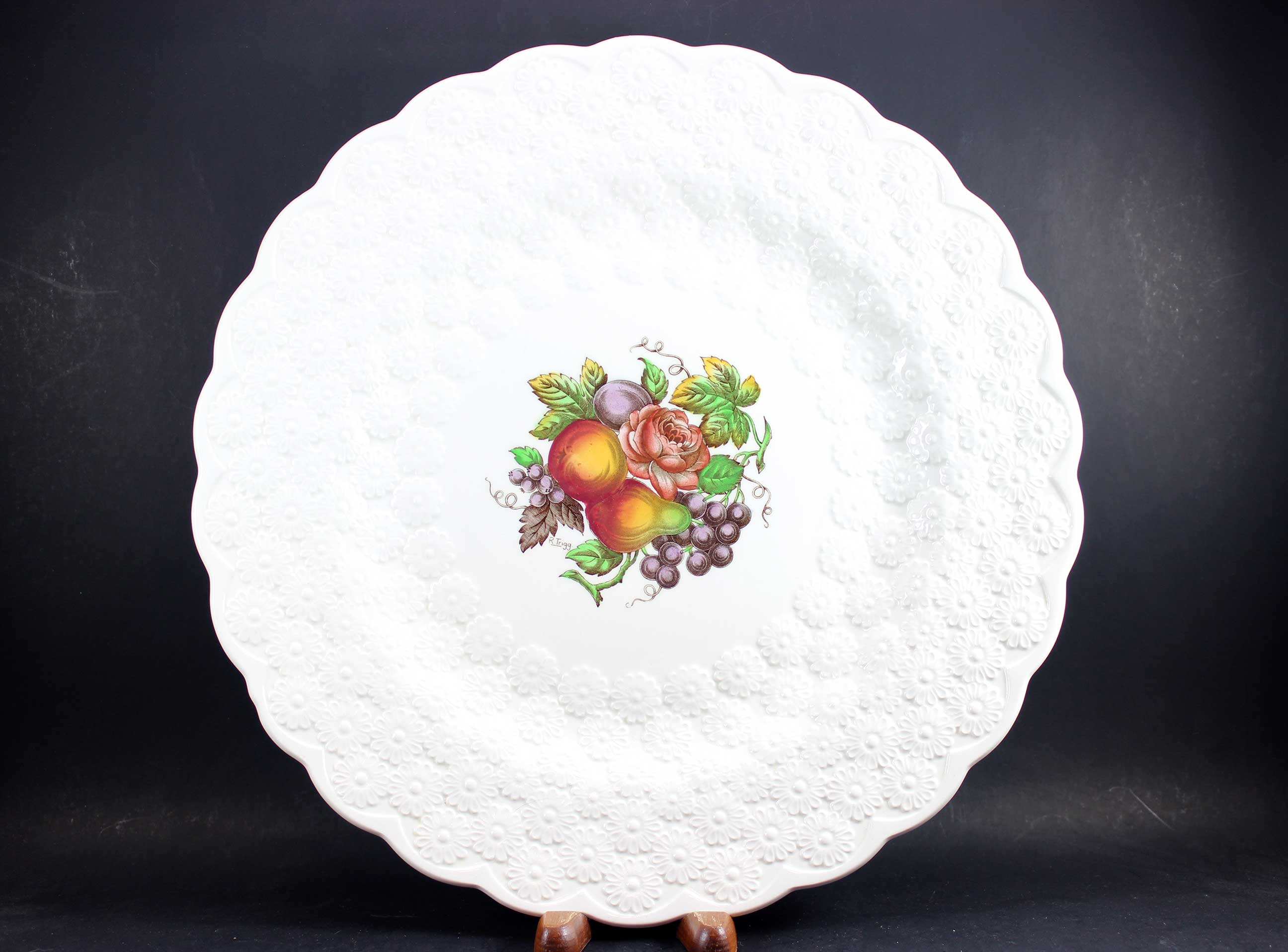 Spode, Alden Pattern, Chop Plate
