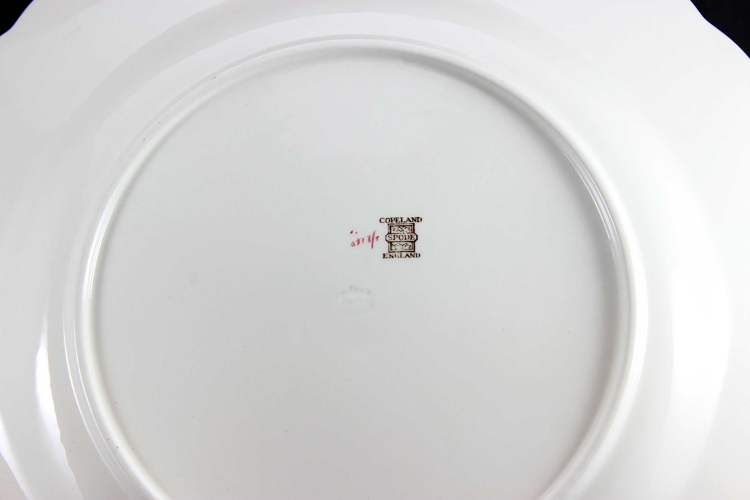 Spode, Alden Pattern, Chop Plate