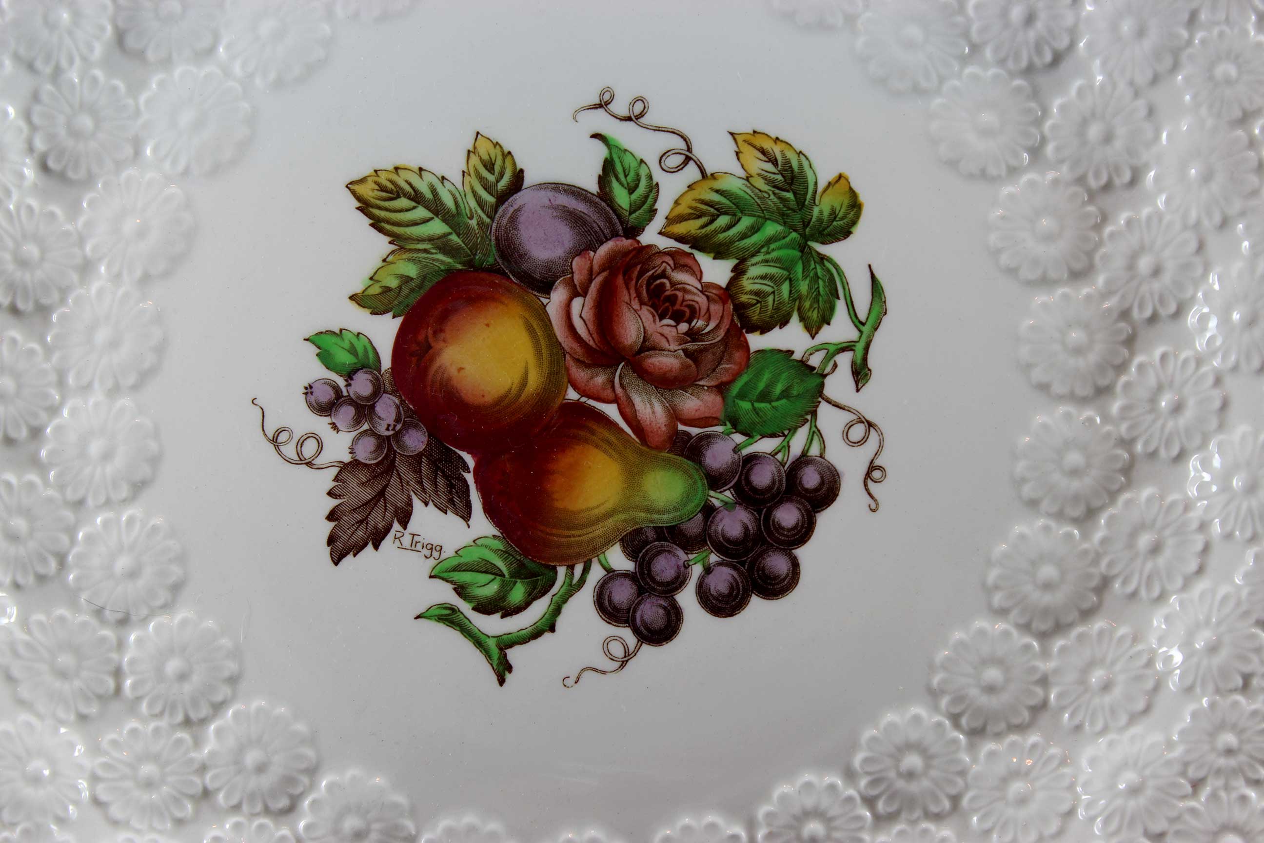 Spode, Alden Pattern, Chop Plate