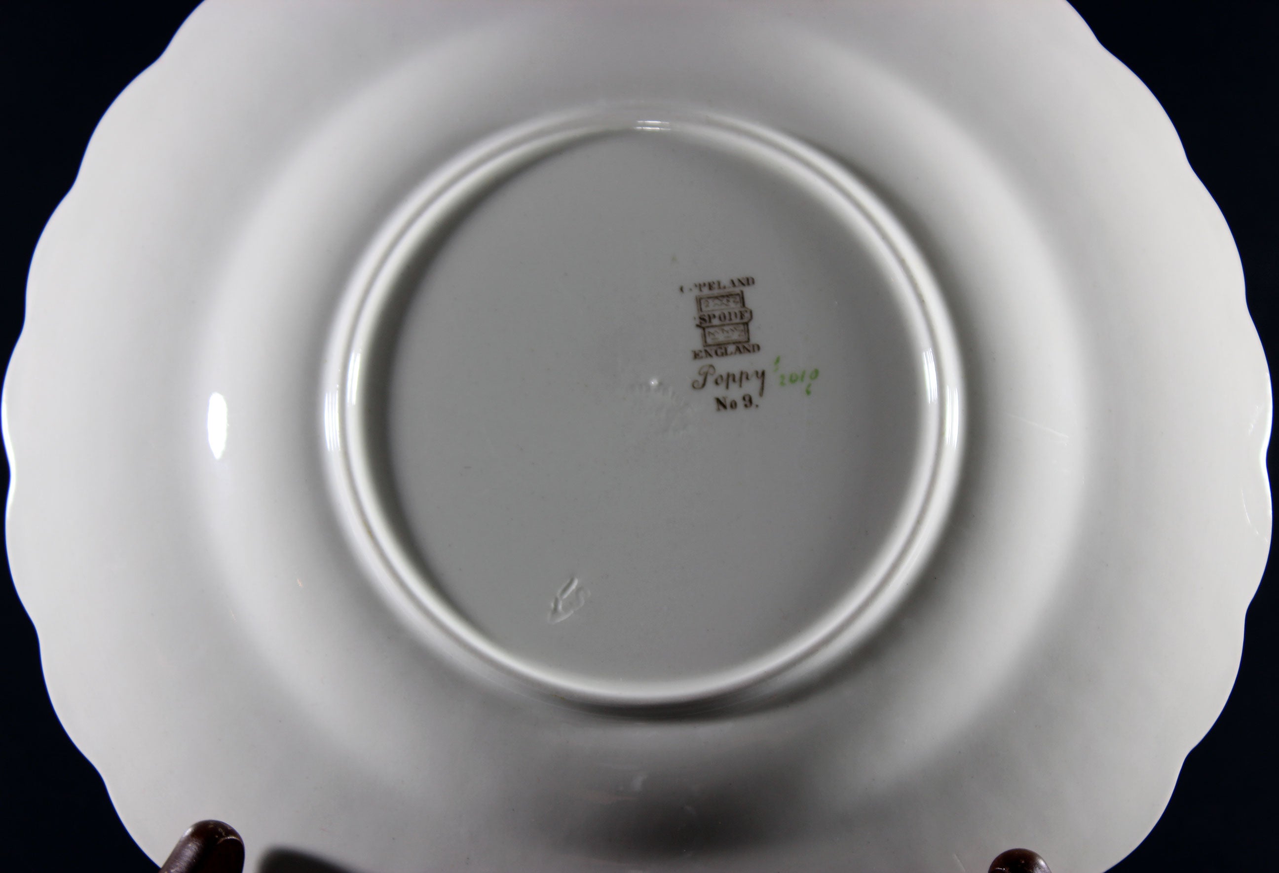 Spode Fernleigh Pattern, Luncheon Plate, Poppy No. 9