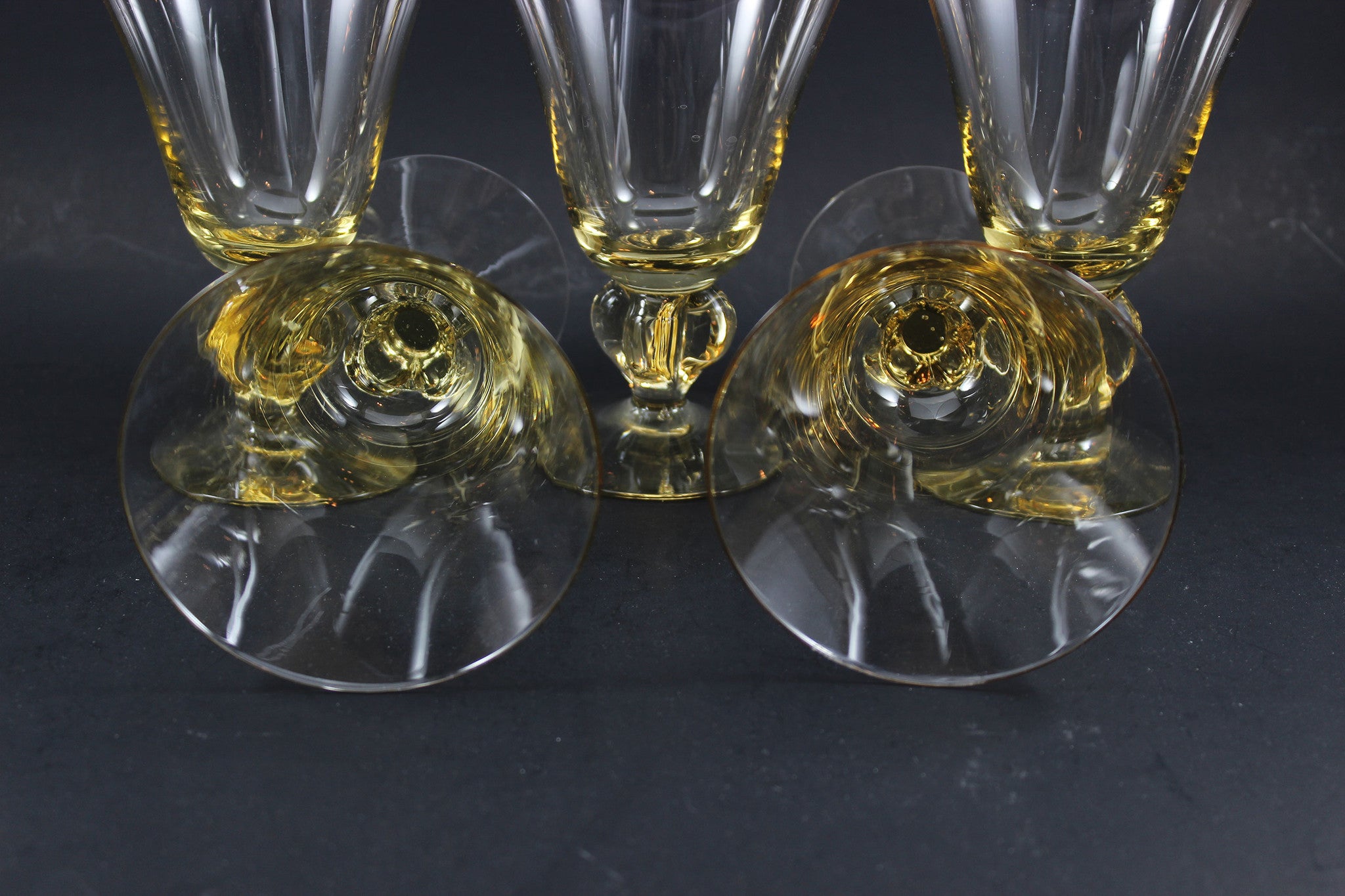 Crystal Stemware, Gulli (Gold) by Swedish