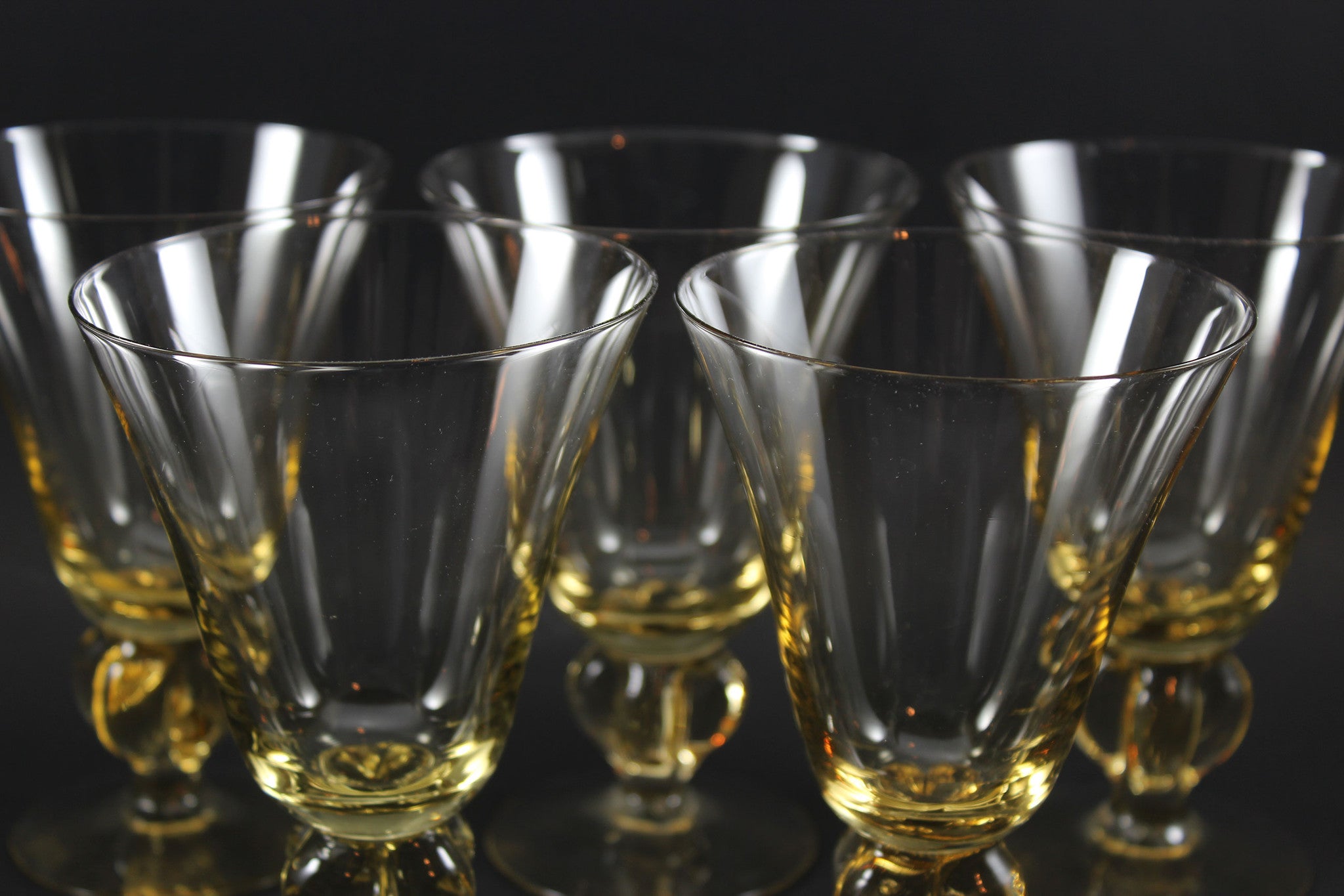 Crystal Stemware, Gulli (Gold) by Swedish