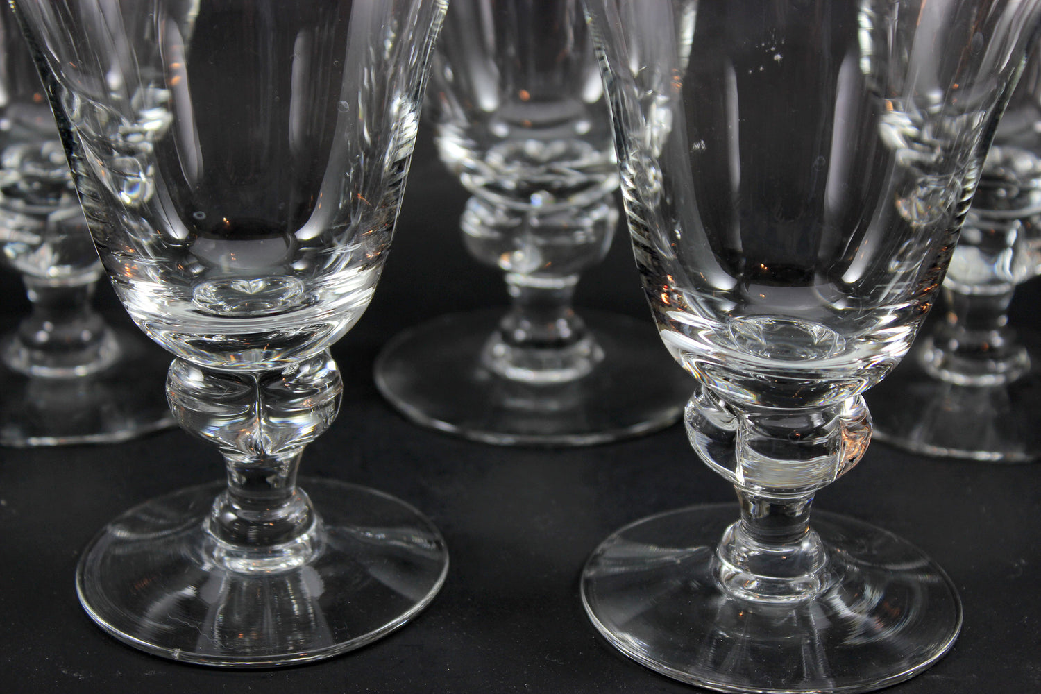 Crystal Water Goblets, Gulli-Ingrid (Clear) by Swedish