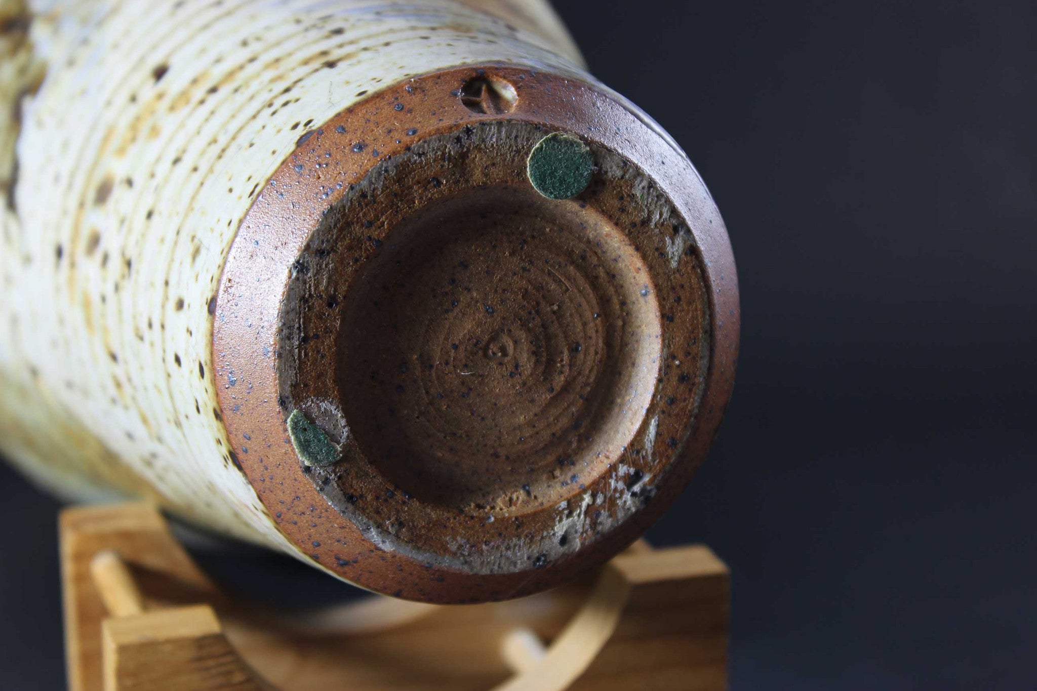 Large Brown Toned Studio Pottery Vase