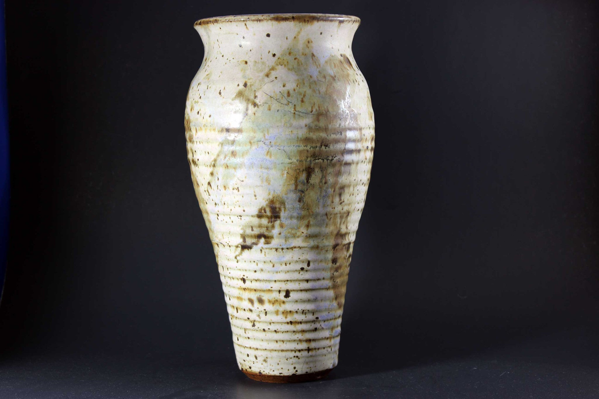 Large Brown Toned Studio Pottery Vase
