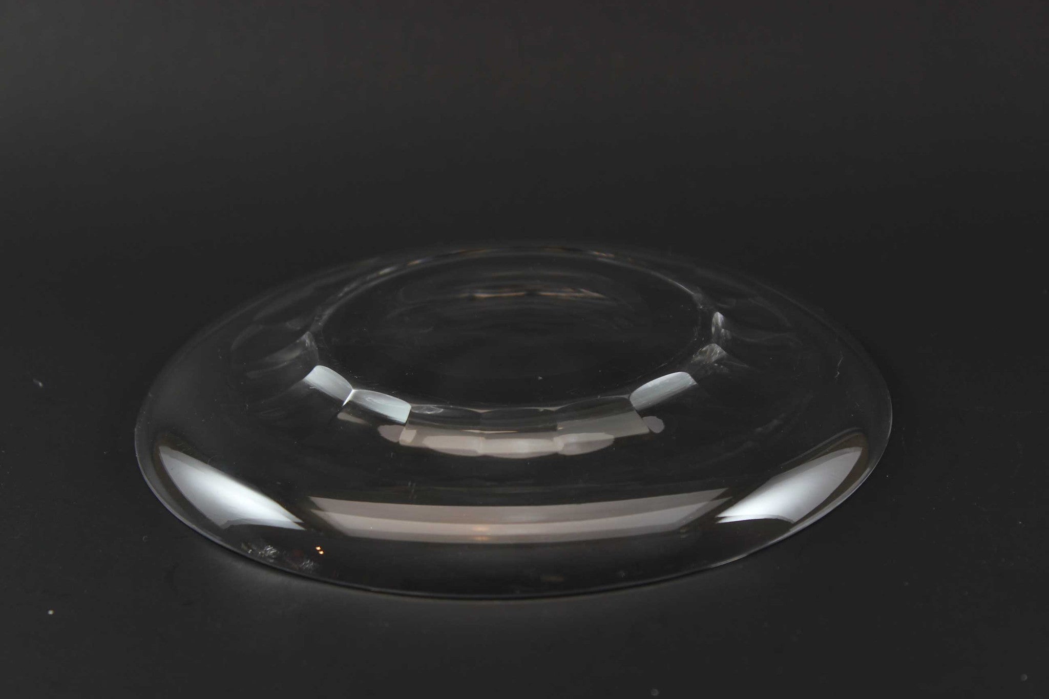 Val Saint Lambert Crystal Sorbet Under plate or Lunch Plate