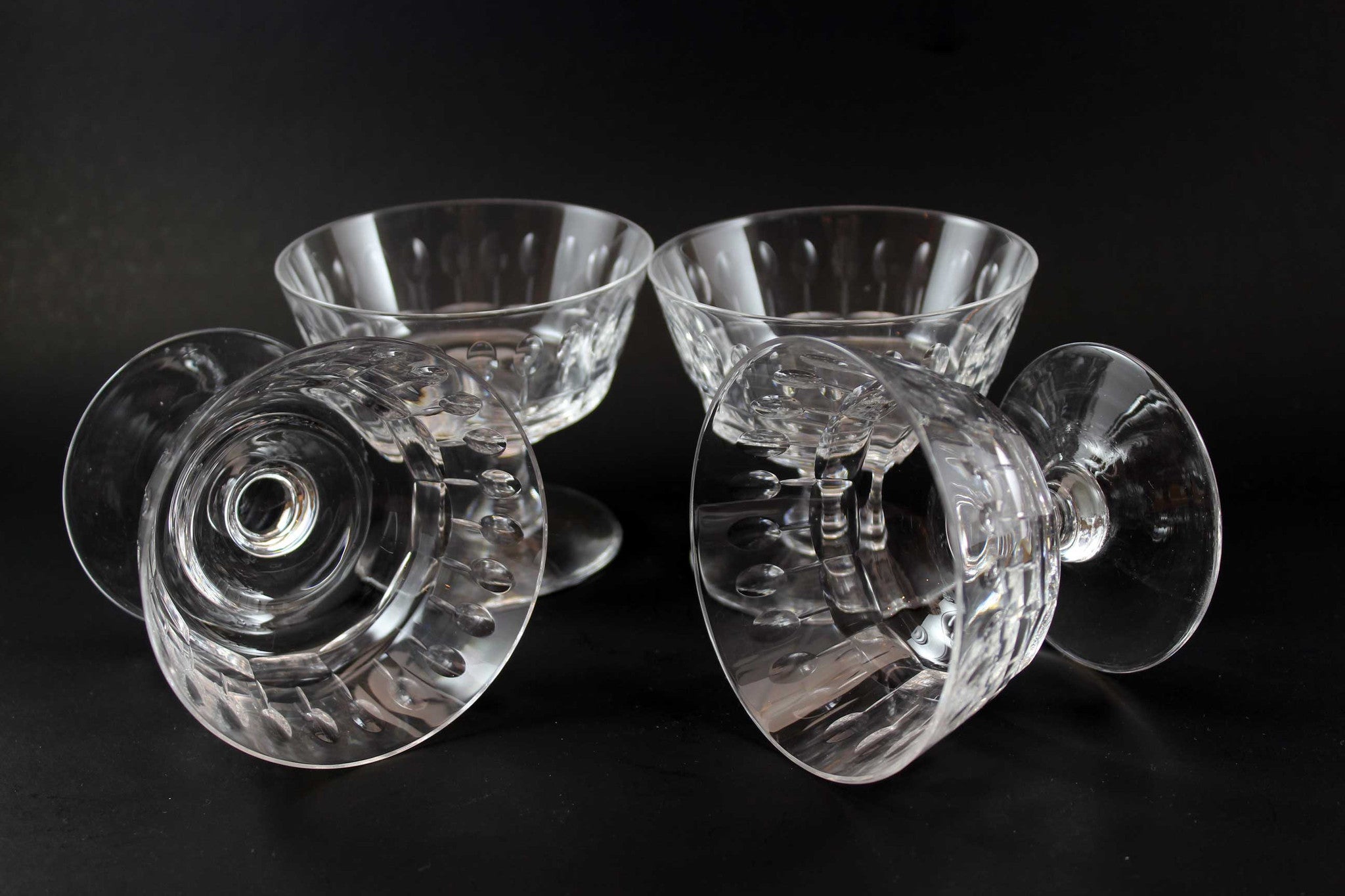 Val Saint Lambert Crystal Sorbet Dish