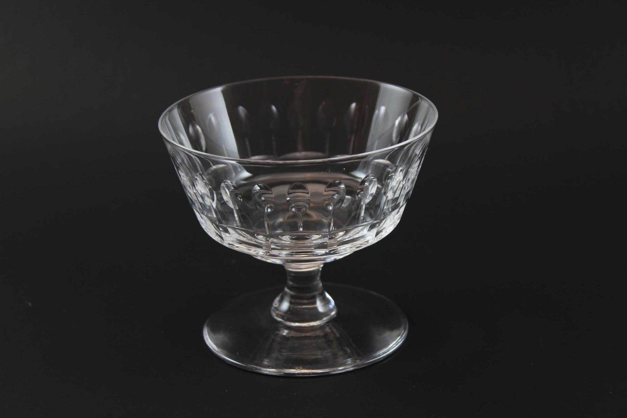 Val Saint Lambert Crystal Sorbet Dish