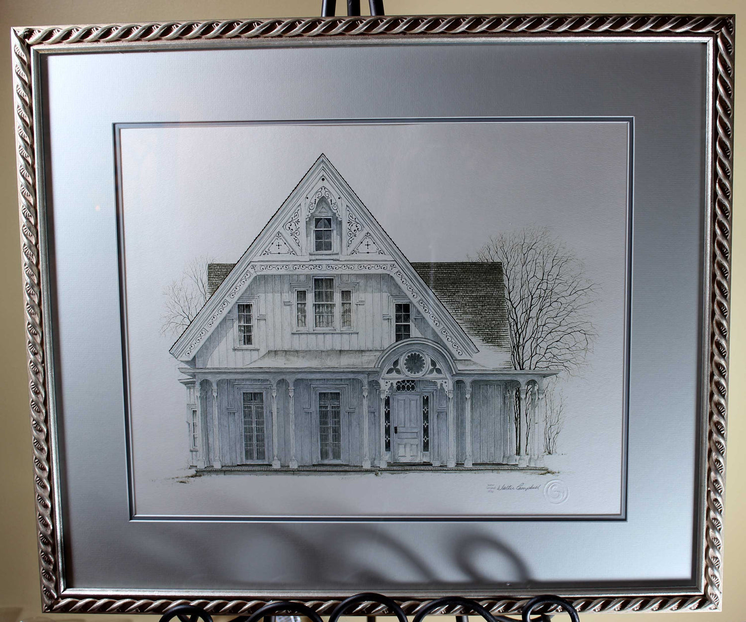 Walter Campbell, Signed Print, Queen Anne&