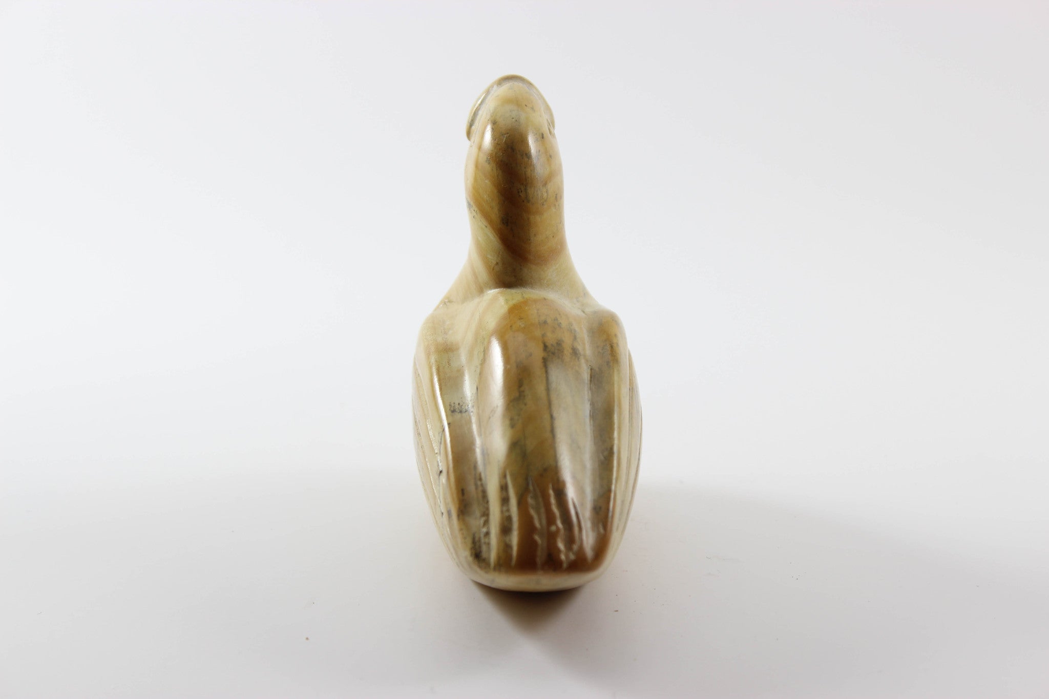 Hand carved Soapstone Arctic Water Bird