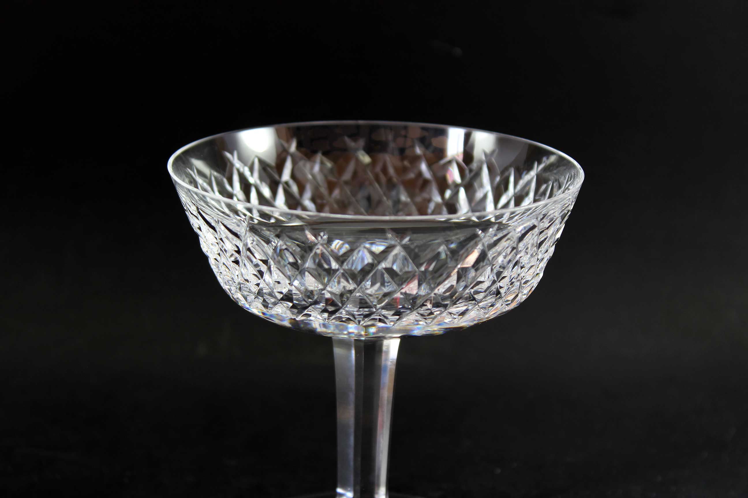 Waterford Crystal, Alana, High Dessert/Champagne Glasses