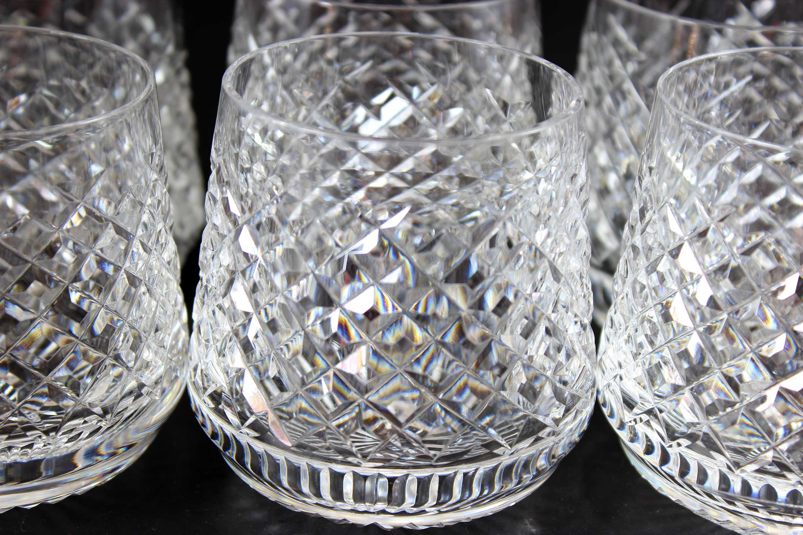 Waterford Crystal Alana, Roly Poly Rocks Glasses