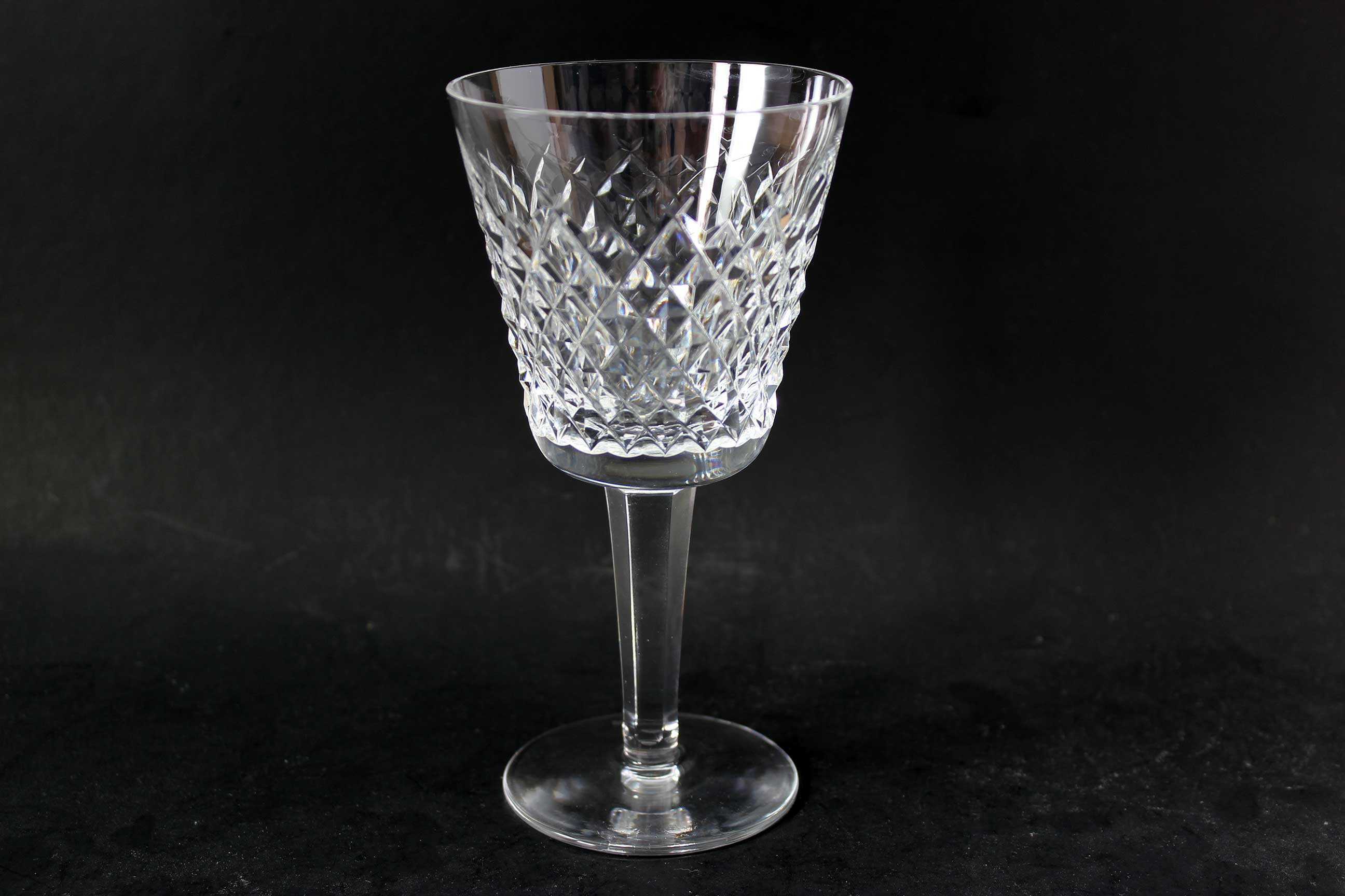 Waterford Crystal, Vintage Alana, Claret Wine Glasses