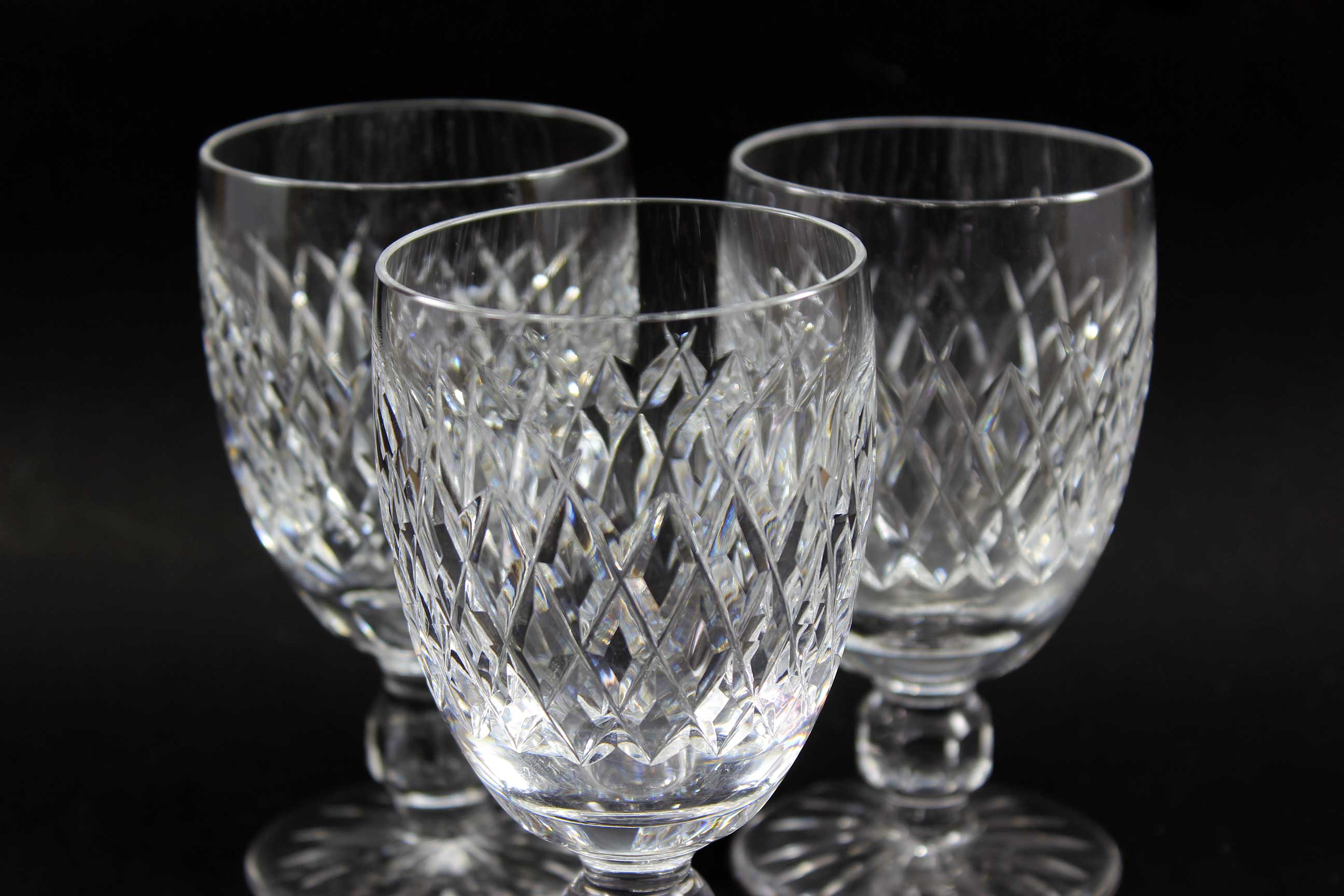 Waterford Crystal, Claret in Boyne Pattern