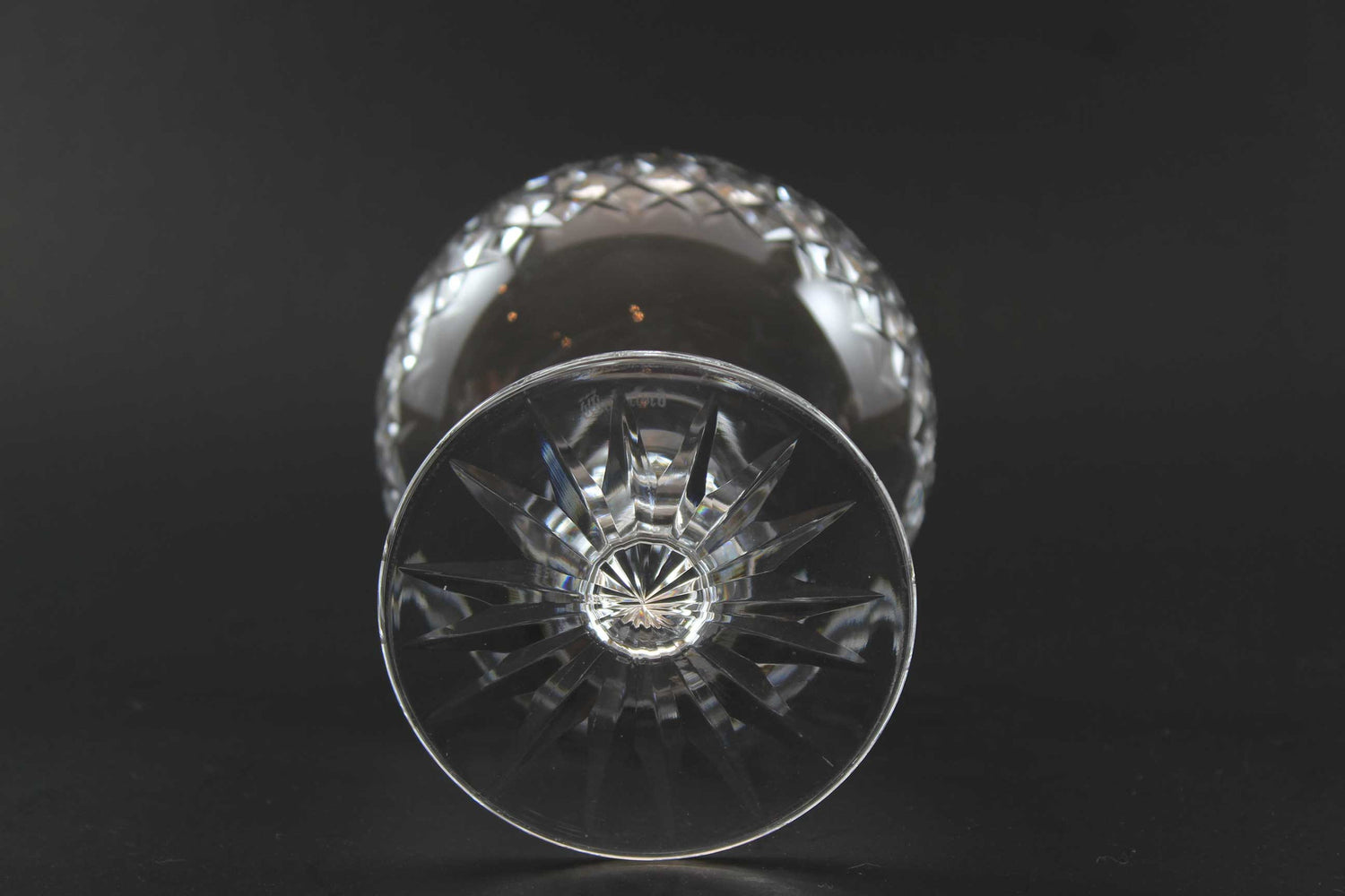 Waterford Crystal-Champagne in Boyne Pattern (Cut Foot)