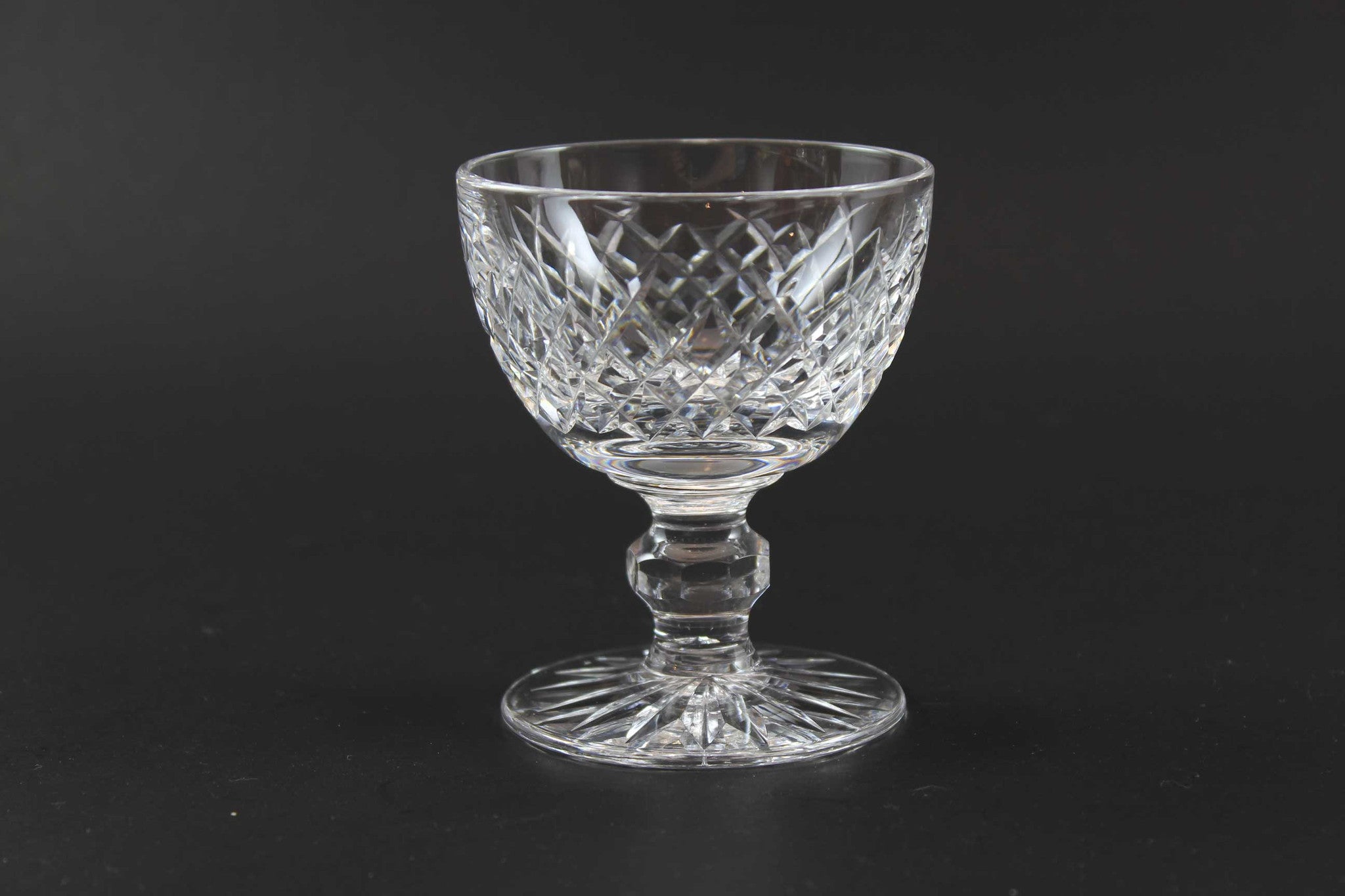 Waterford Crystal - Cocktail in Boyne Pattern (Cut Foot)