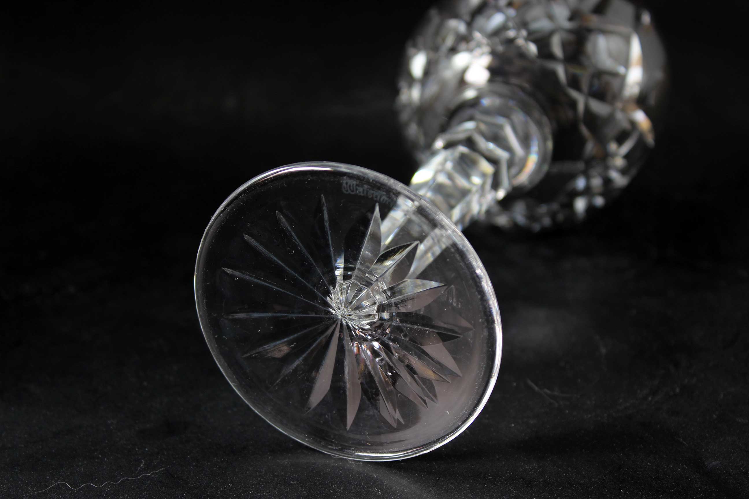 Waterford Crystal, Lismore, Vintage Hock Glasses