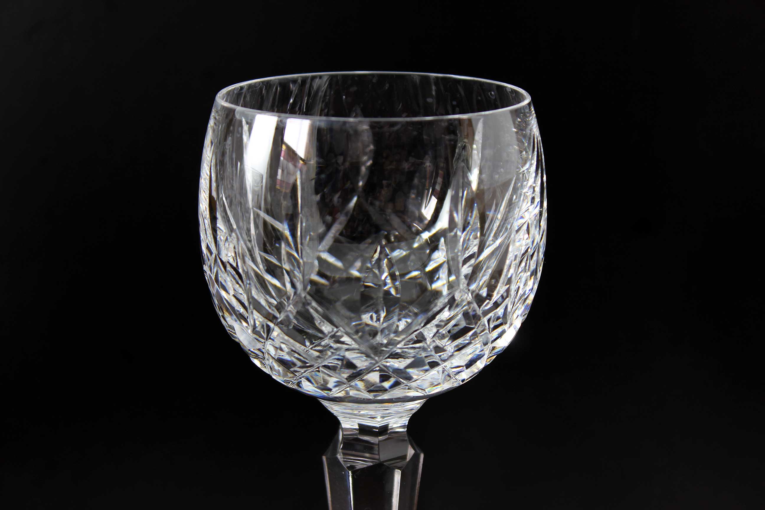 Waterford Crystal, Lismore, Vintage Hock Glasses