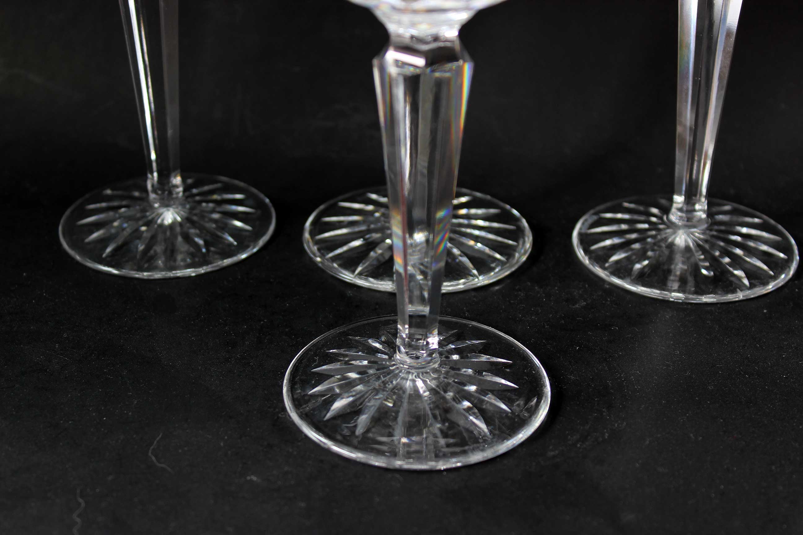 Waterford Crystal, Lismore, Vintage Hock Glasses