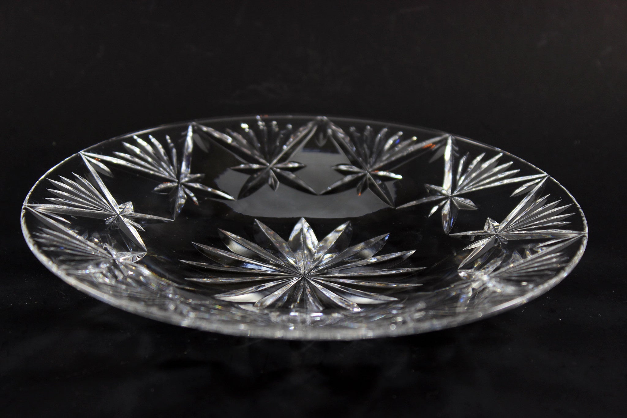 Webb Corbett Crystal, Salad/Dessert Plate, Chantilly