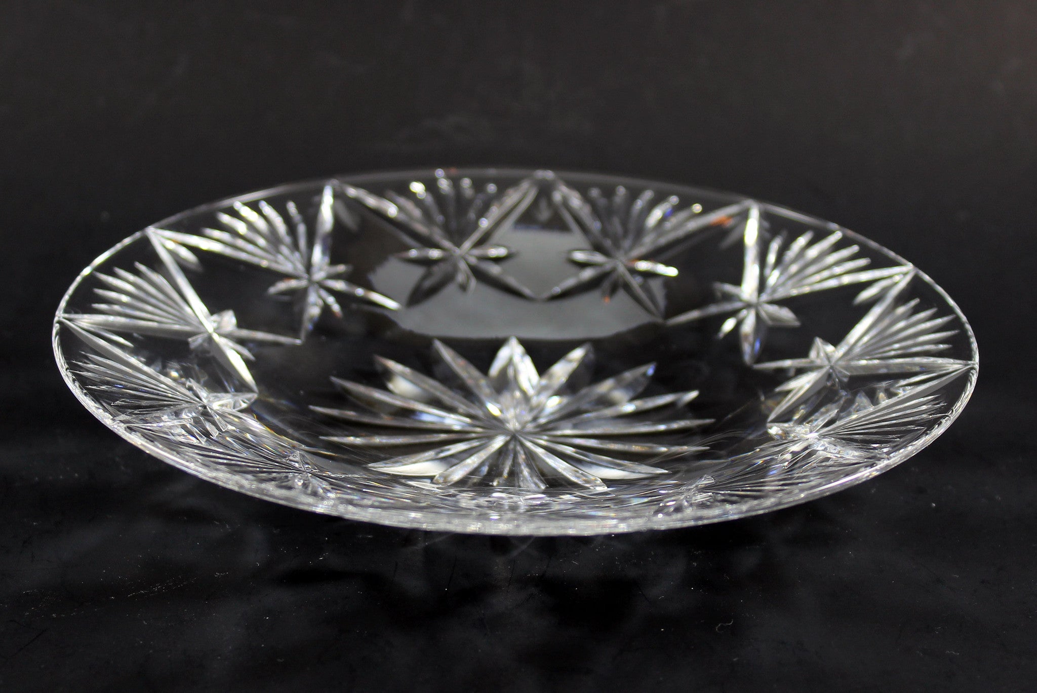 Webb Corbett Crystal, Salad/Dessert Plate, Chantilly