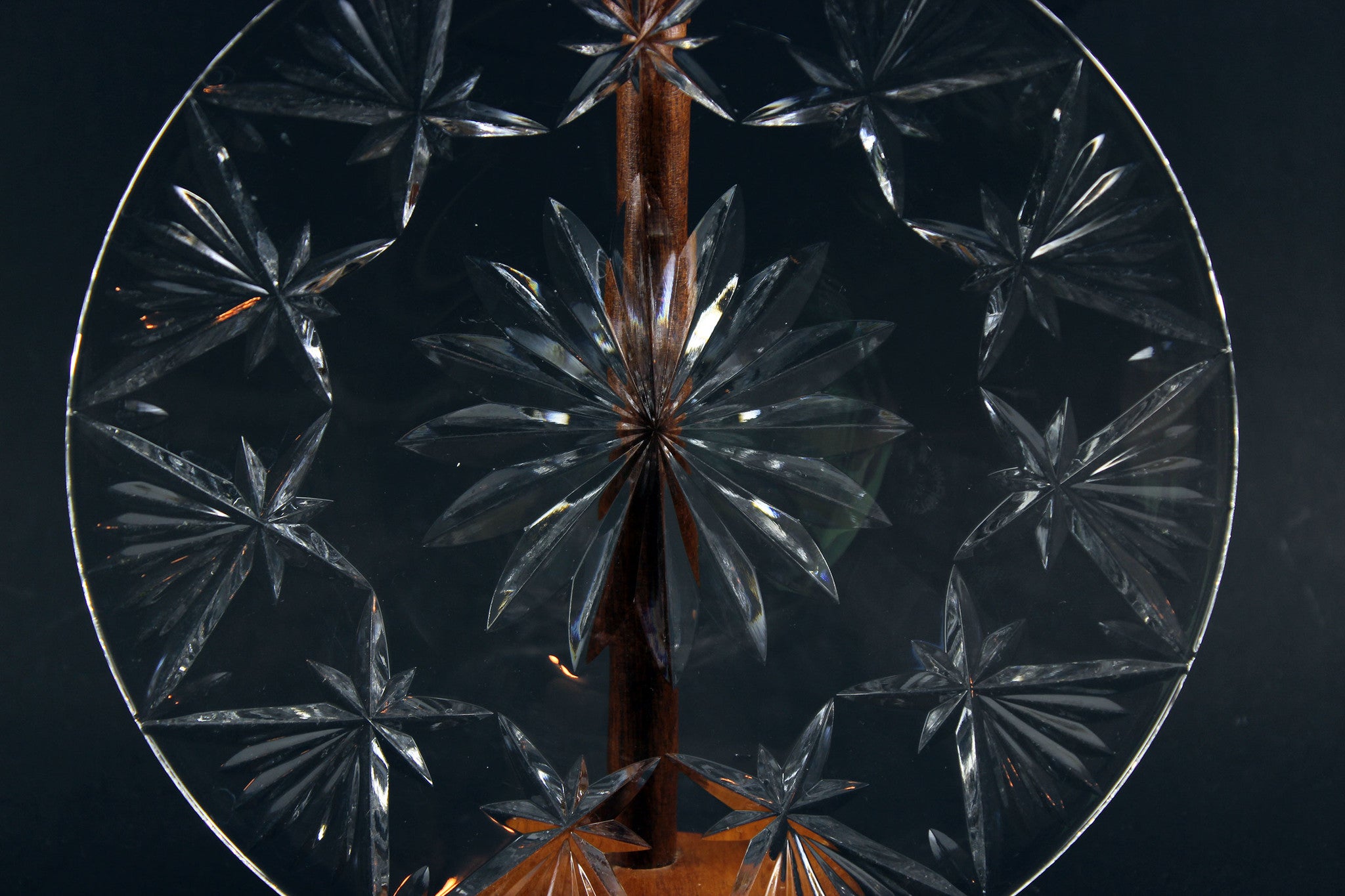 Webb Corbett Crystal, Salad/Dessert Plate, Chantilly