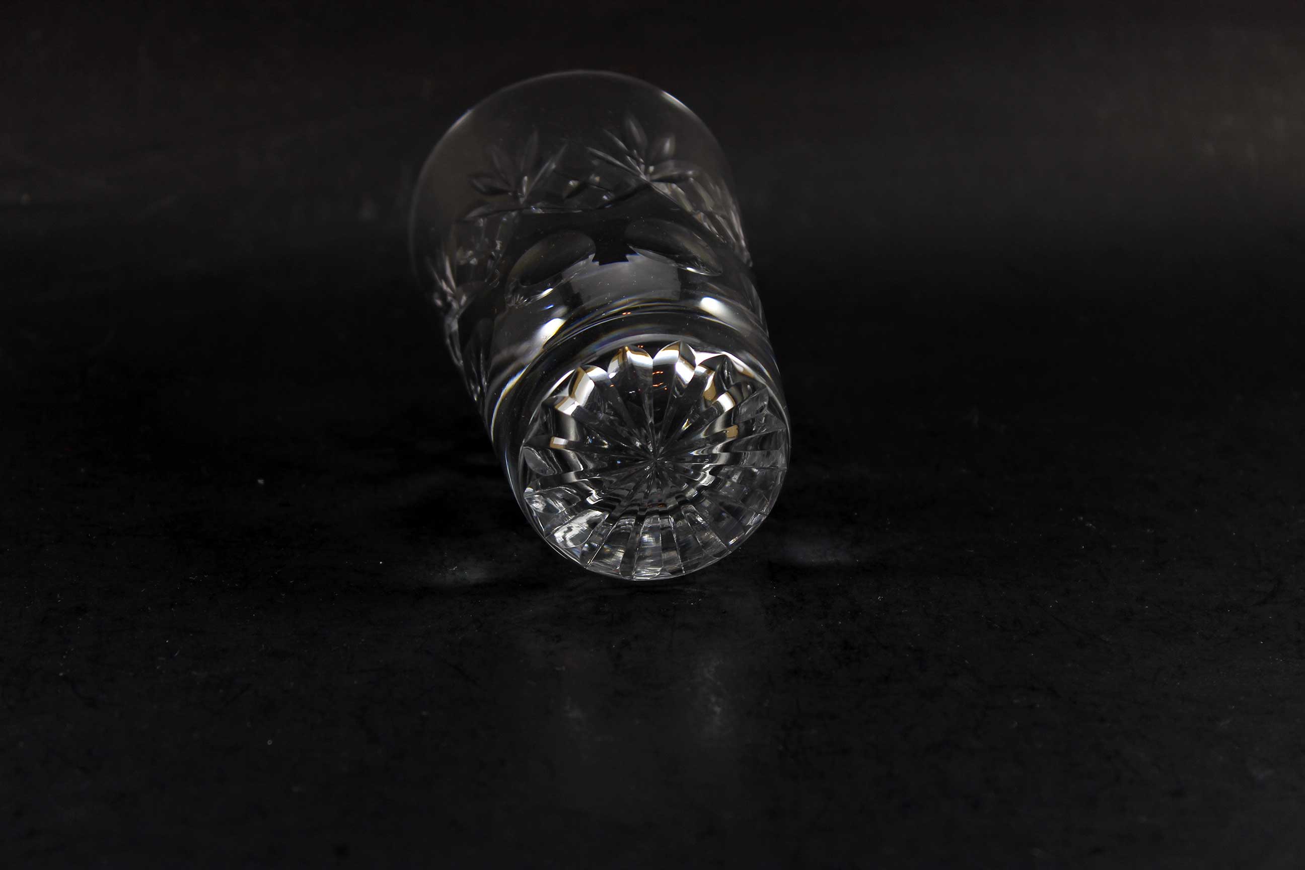 Webb Corbett Crystal, Georgian Pattern, Juice Glasses