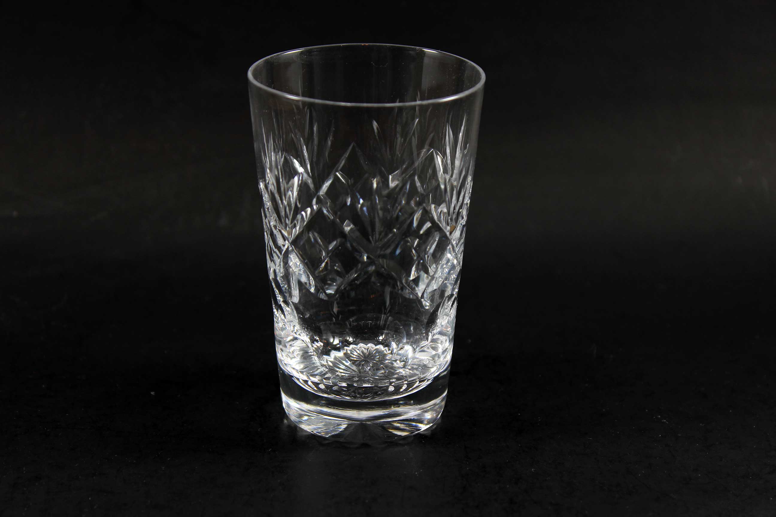 Webb Corbett Crystal, Georgian Pattern, Juice Glasses