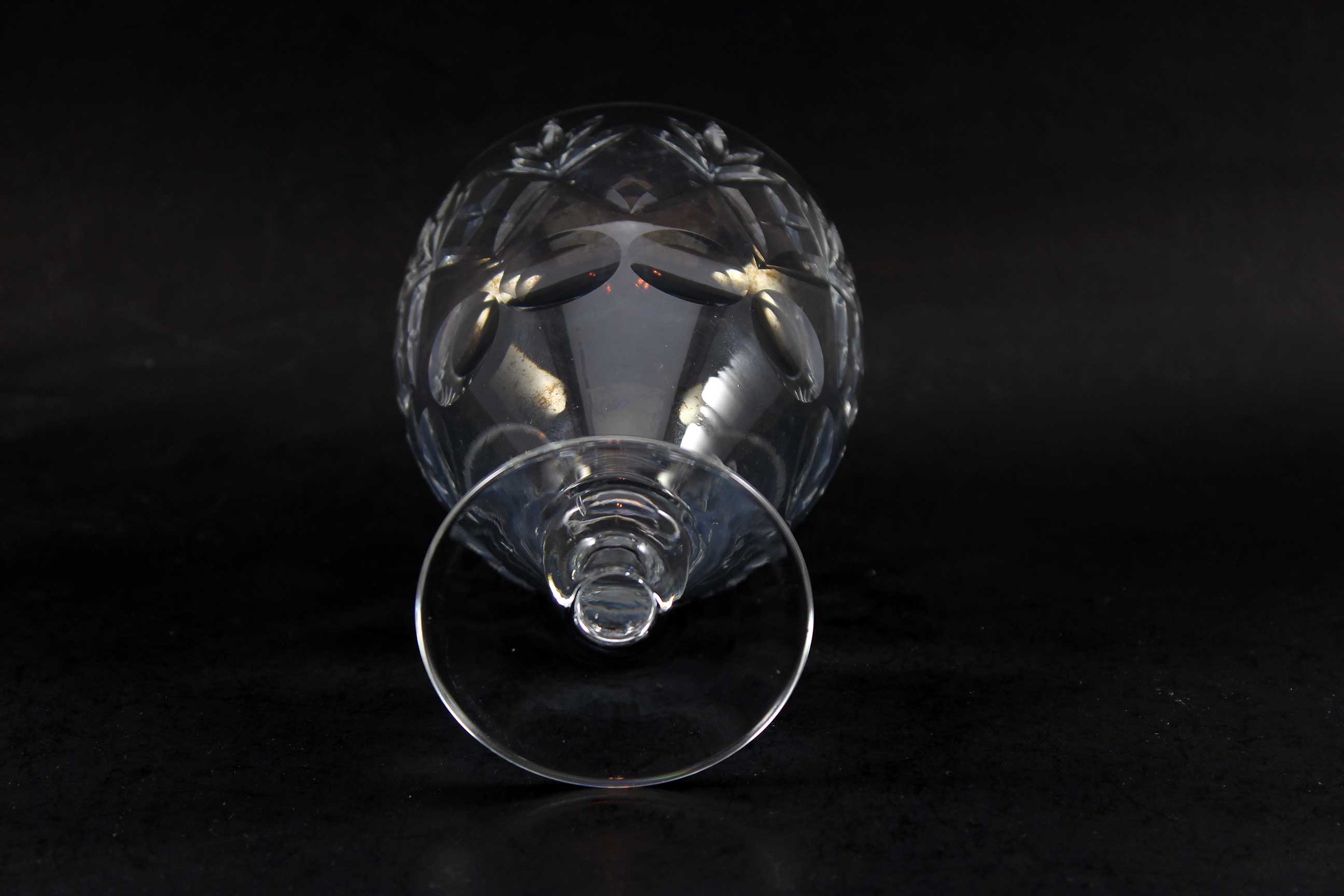 Webb Corbett Crystal, Georgian Pattern, Water Goblets