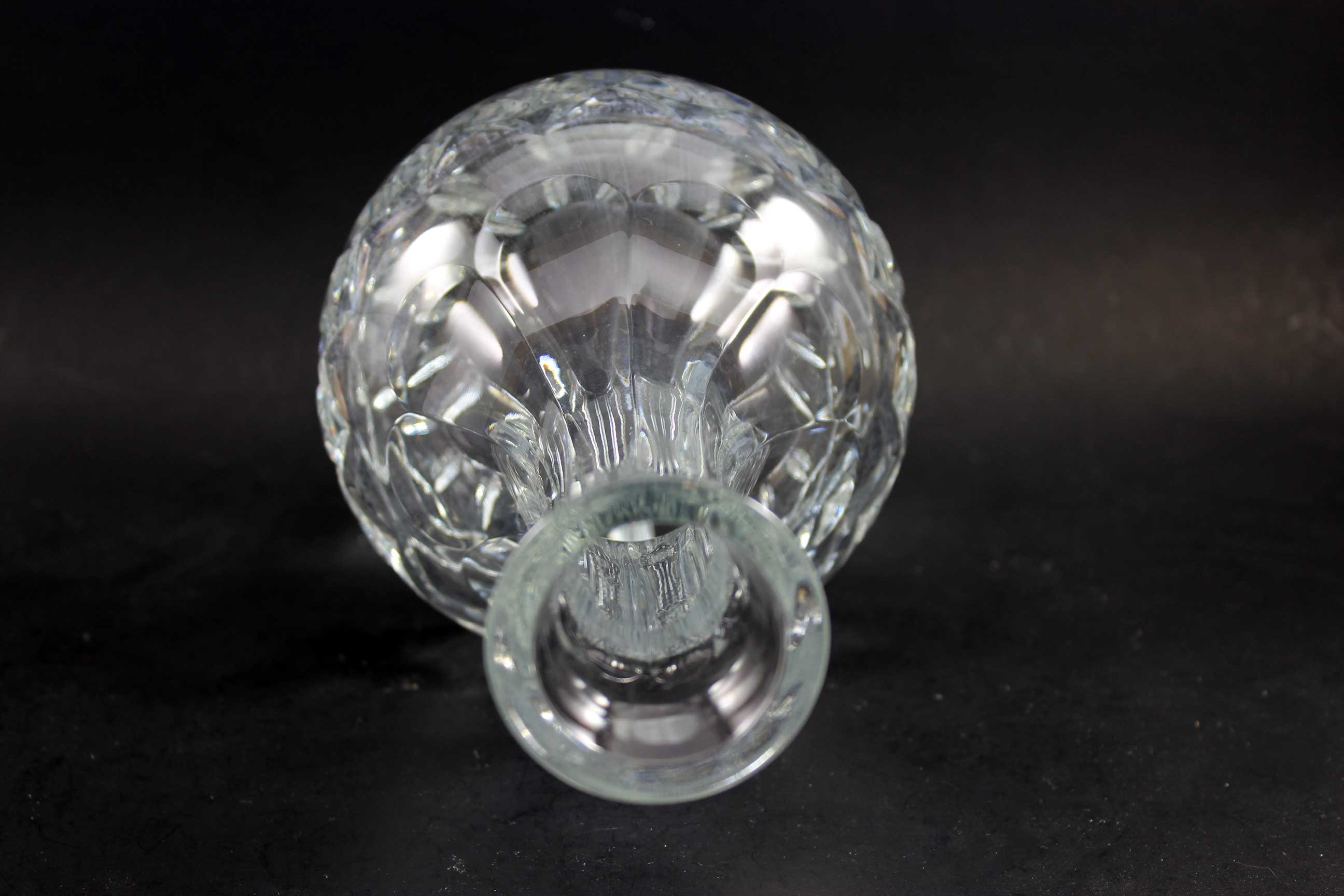 Webb Corbett, Heavy Crystal Decanter and Rocks Glasses (6)