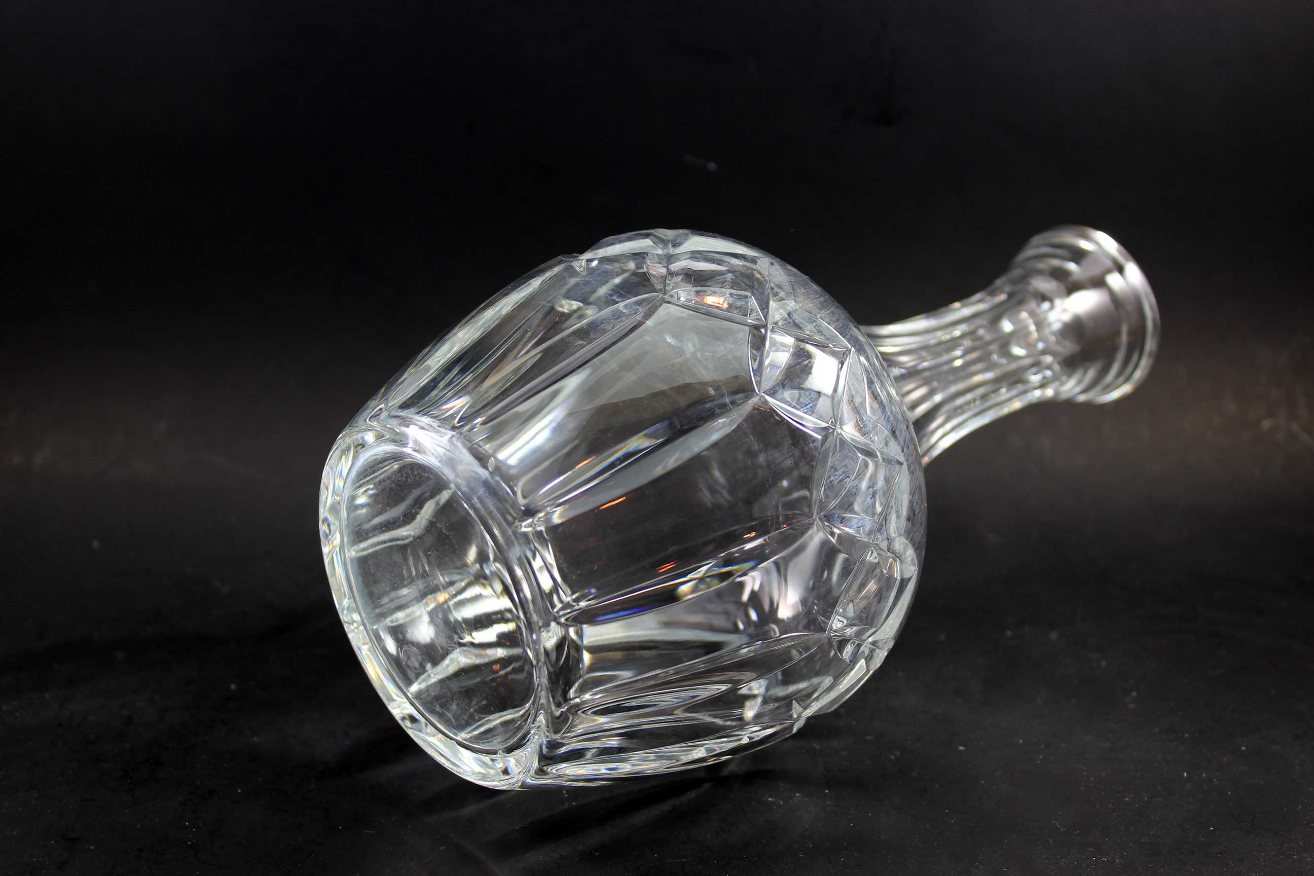 Webb Corbett, Heavy Crystal Decanter and Rocks Glasses (6)