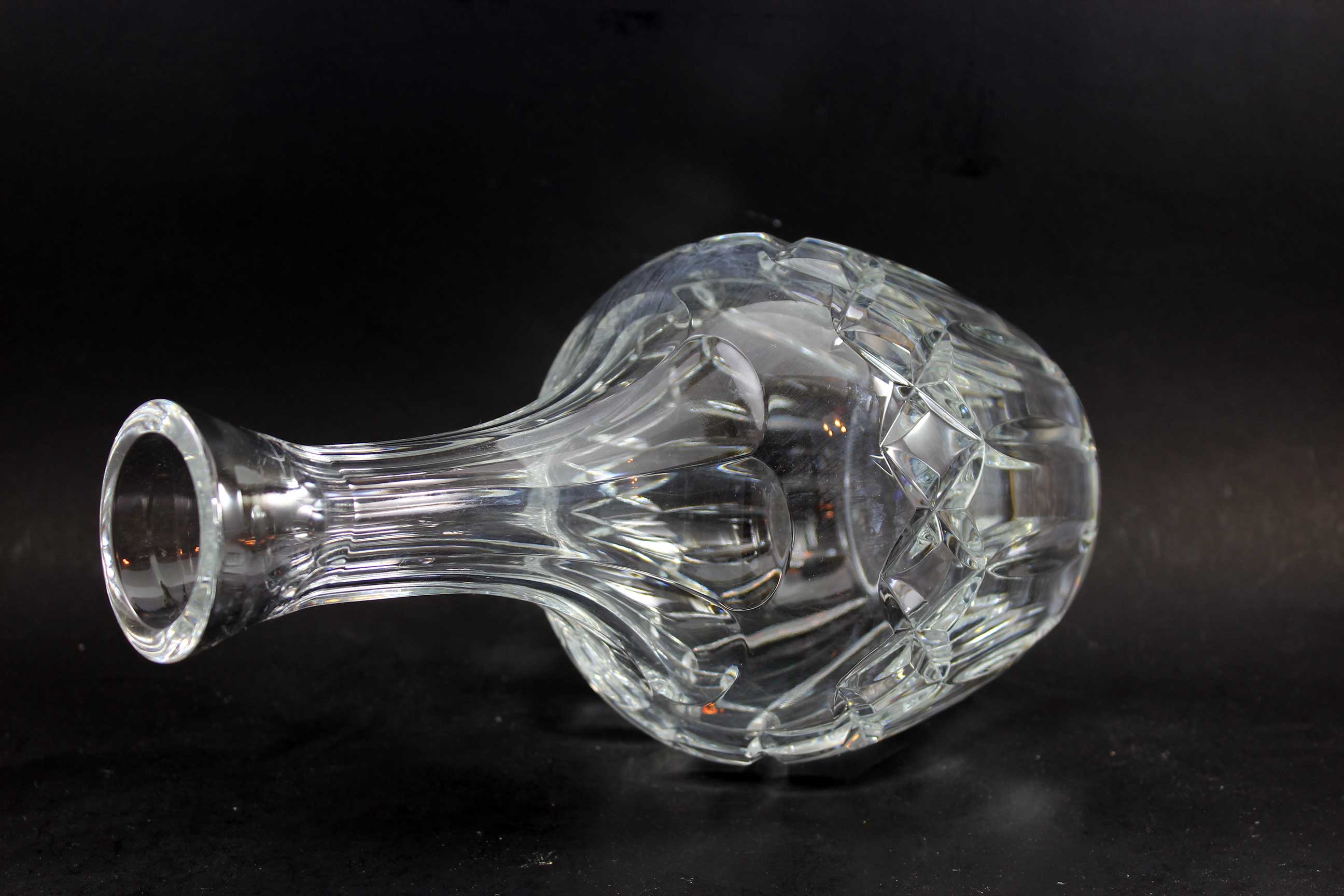 Webb Corbett, Heavy Crystal Decanter and Rocks Glasses (6)