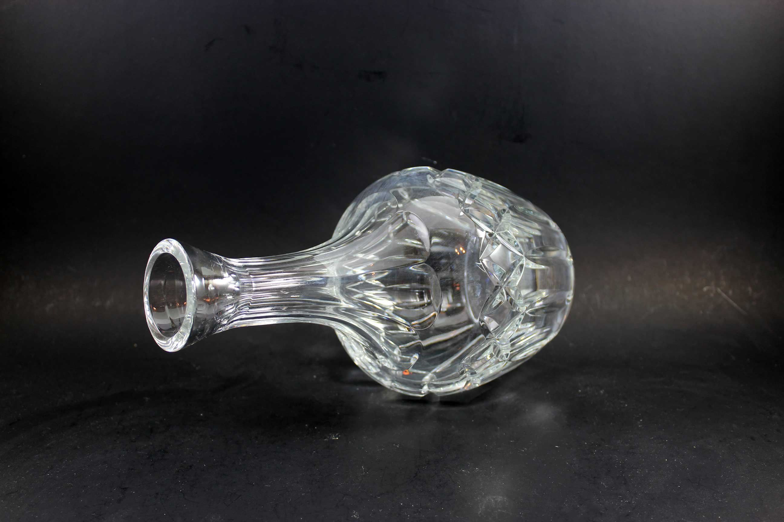 Webb Corbett, Heavy Crystal Decanter and Rocks Glasses (6)