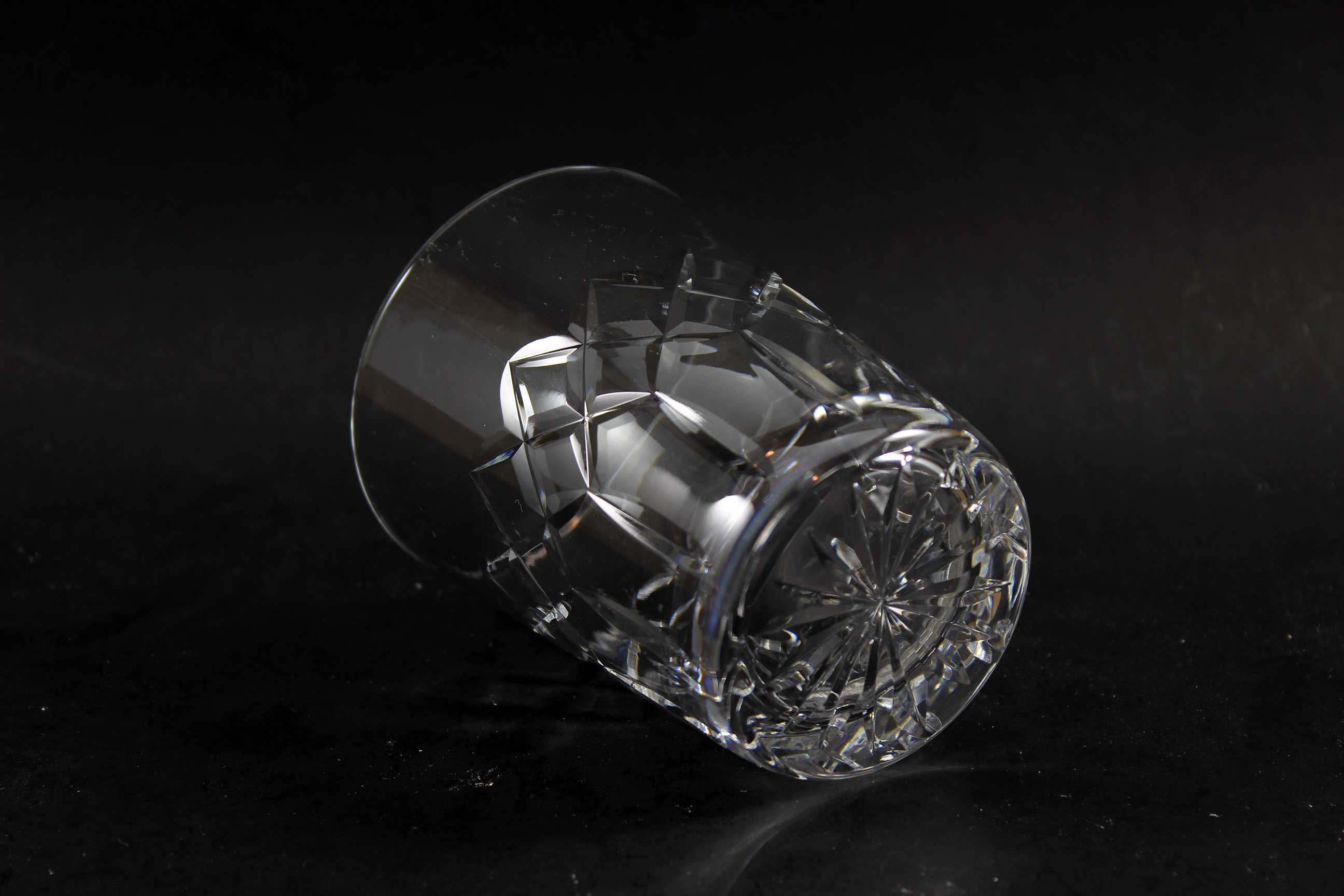 Webb Corbett, Heavy Crystal Rocks Glasses