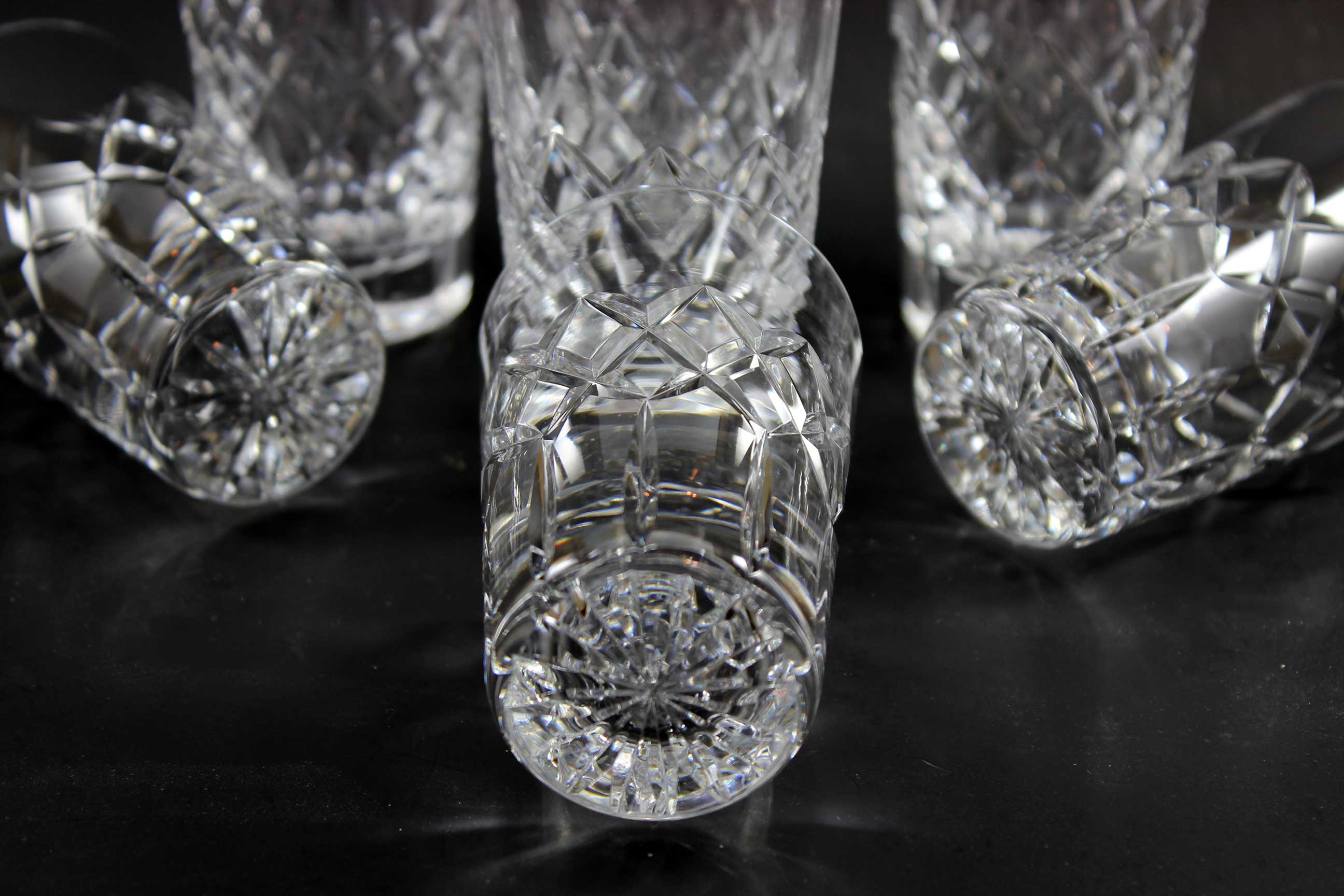 Webb Corbett Crystal, Juice or Small Tumblers