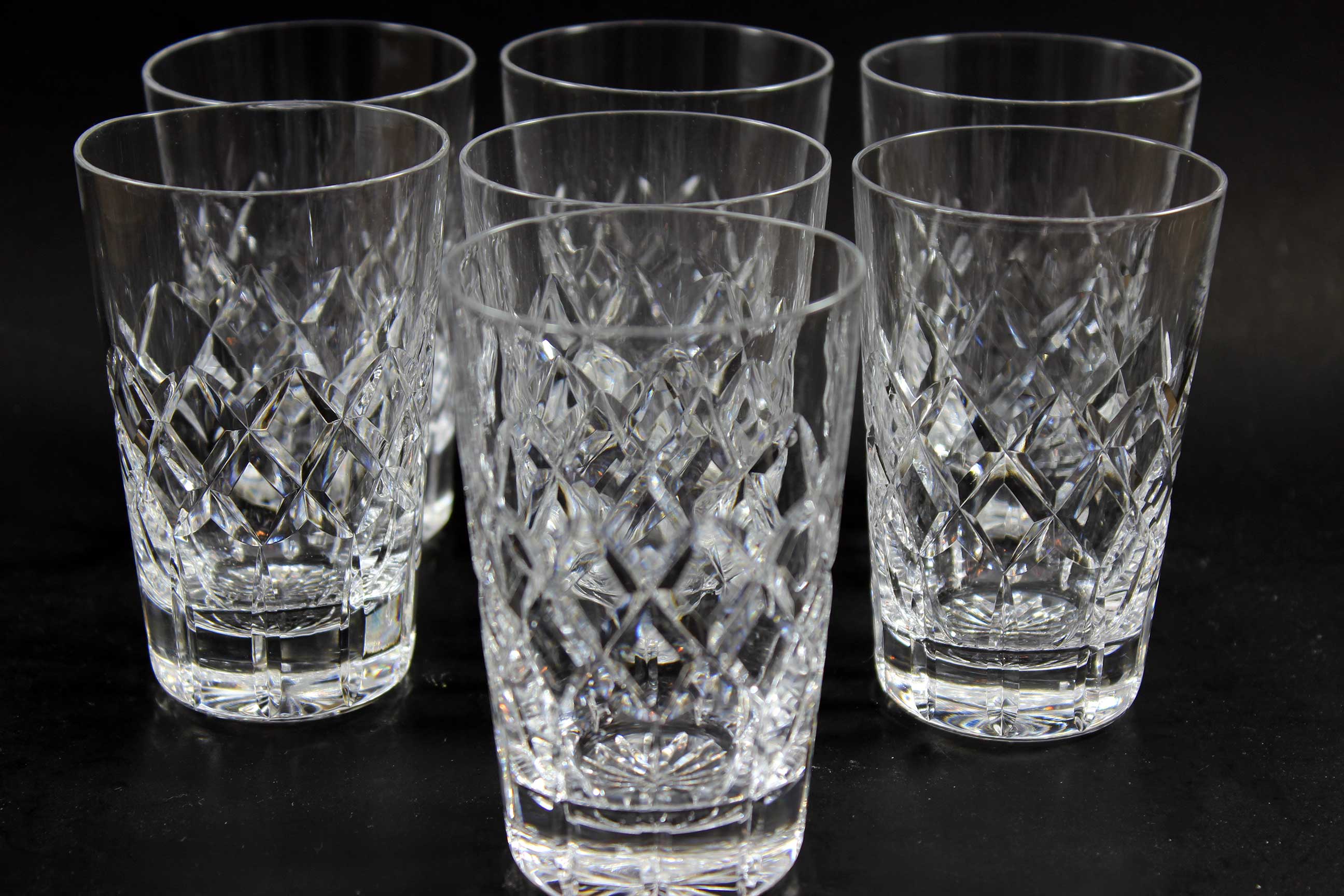 Webb Corbett Crystal, Juice or Small Tumblers