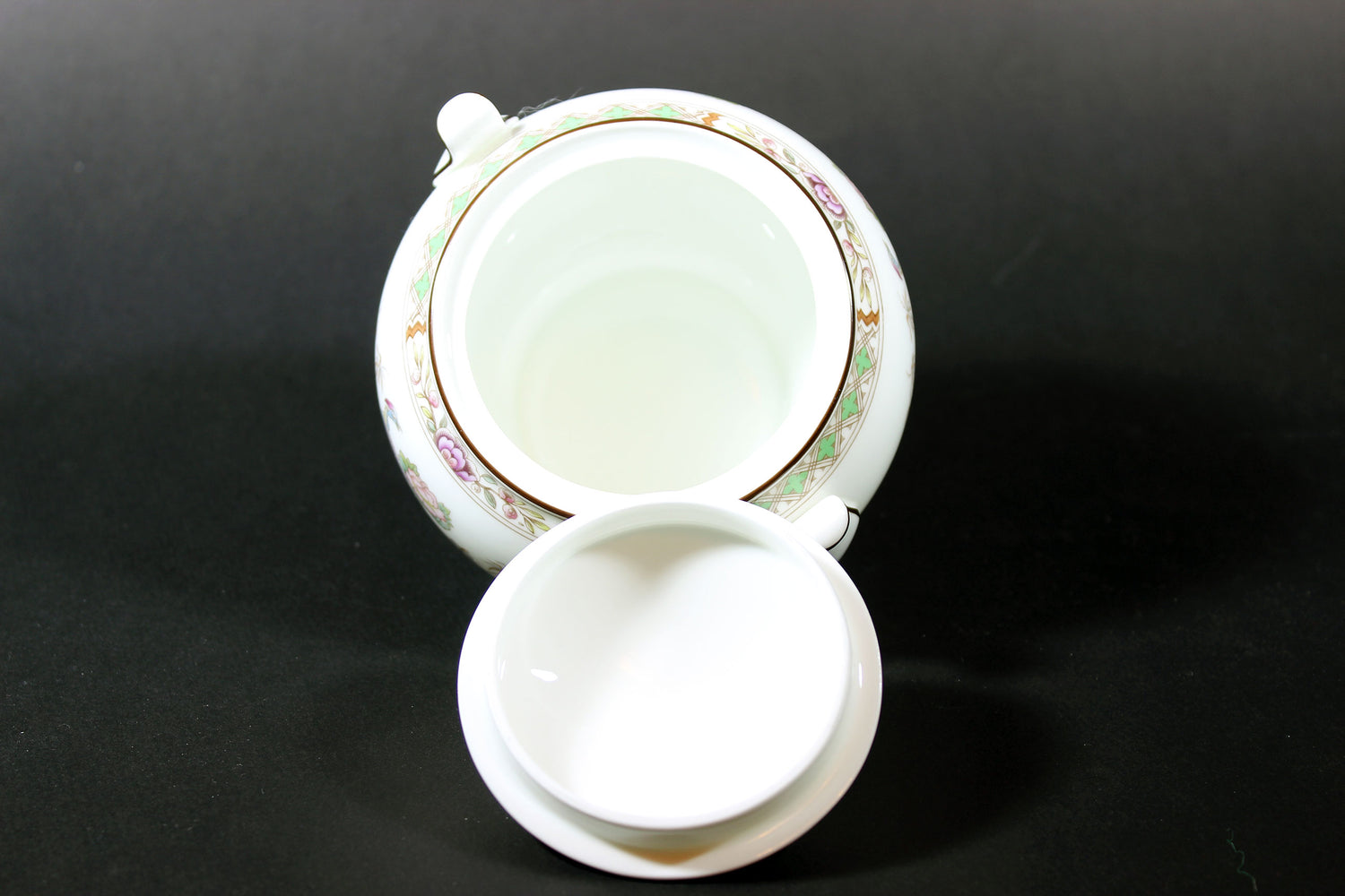Wedgwood Kutani Crane Cream and Sugar
