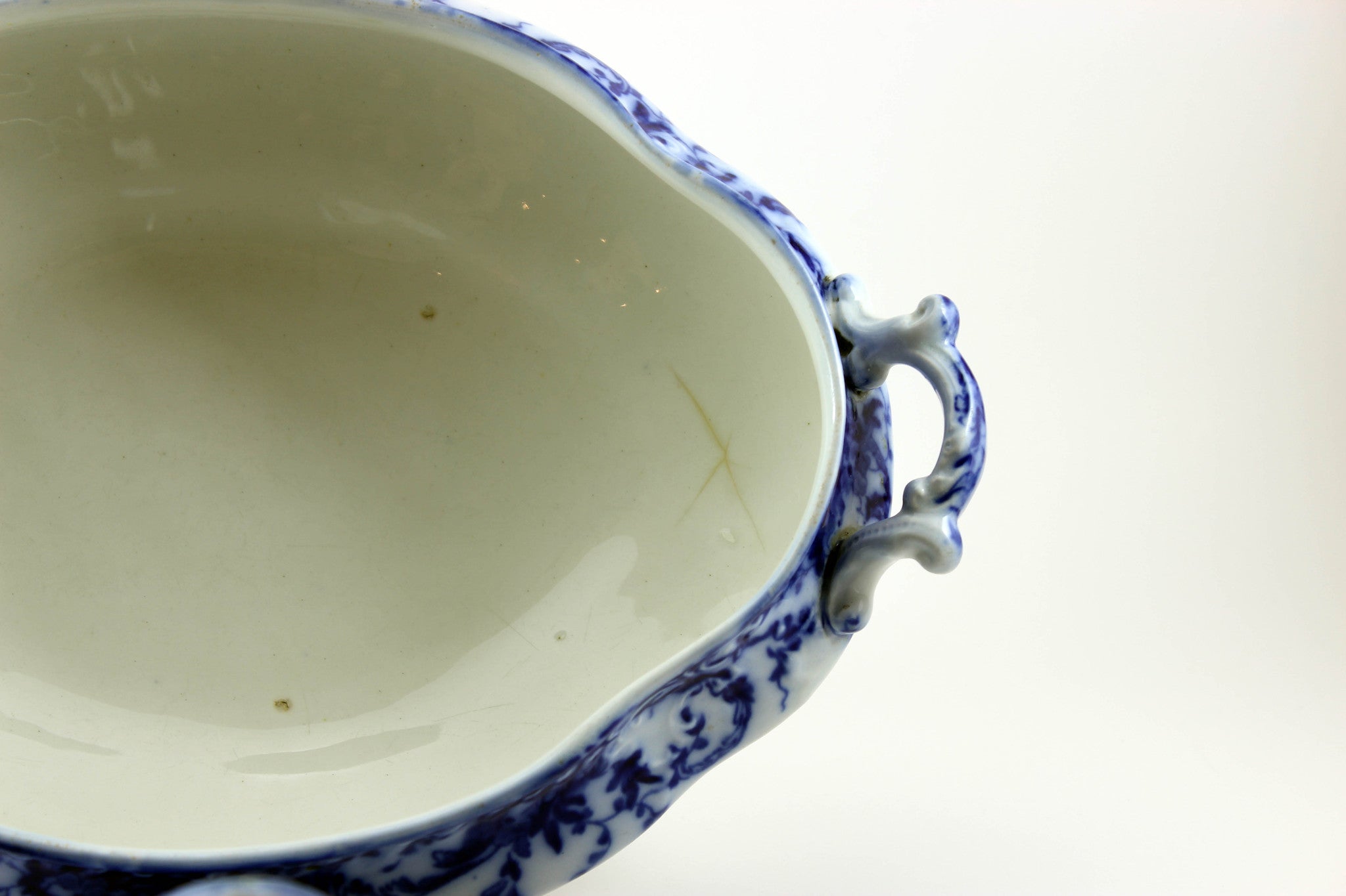 Wedgwood Antique Blue and White Covered Serving Dish