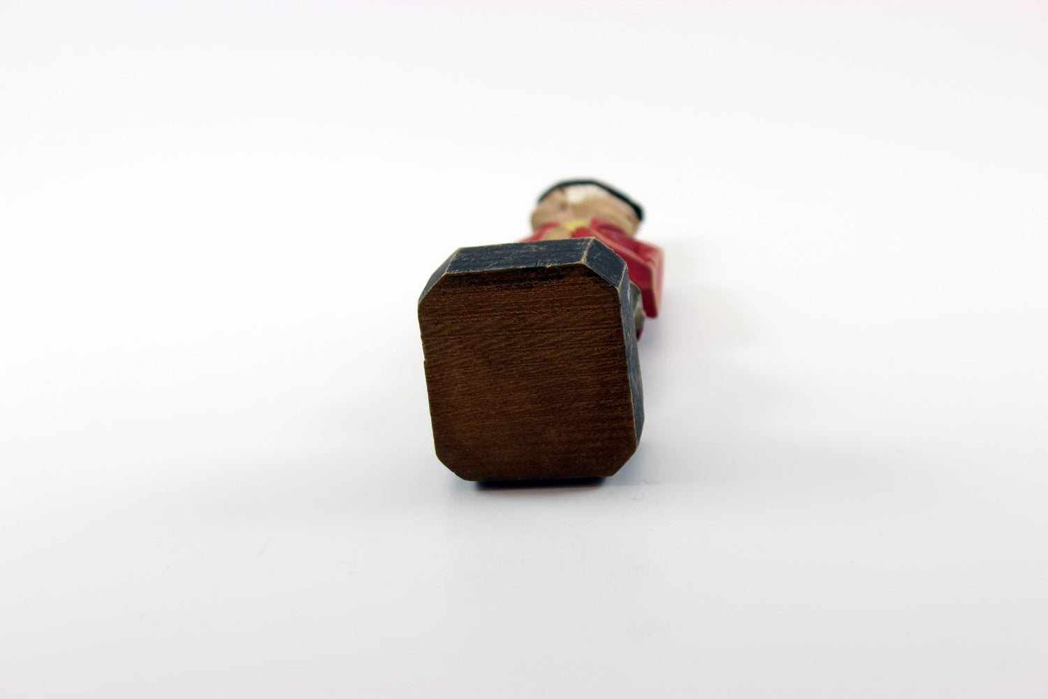 Folk Art Handcarved and Painted Wood Figurine