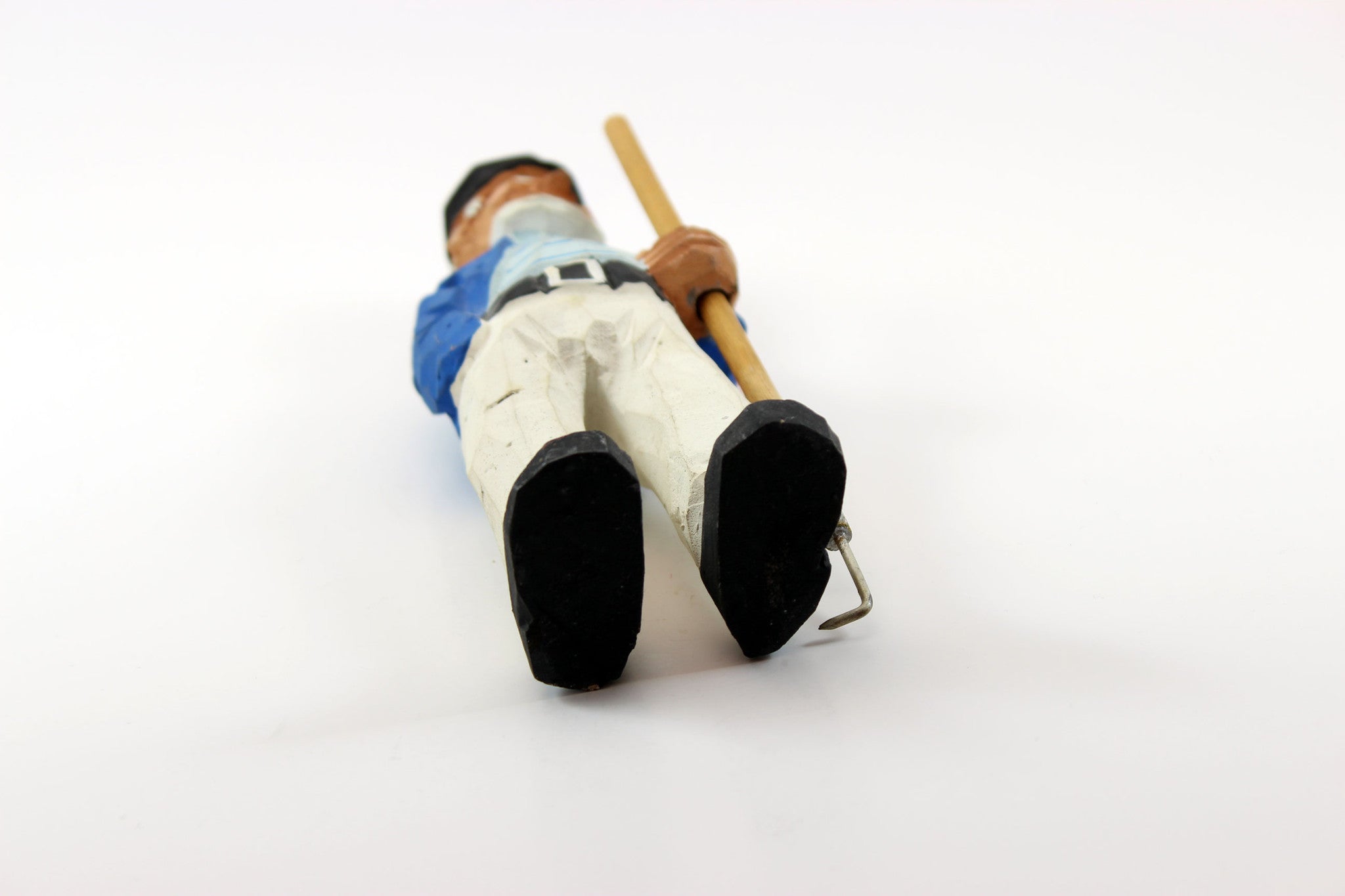 Hand Carved and Painted Quebec Wood Figurine