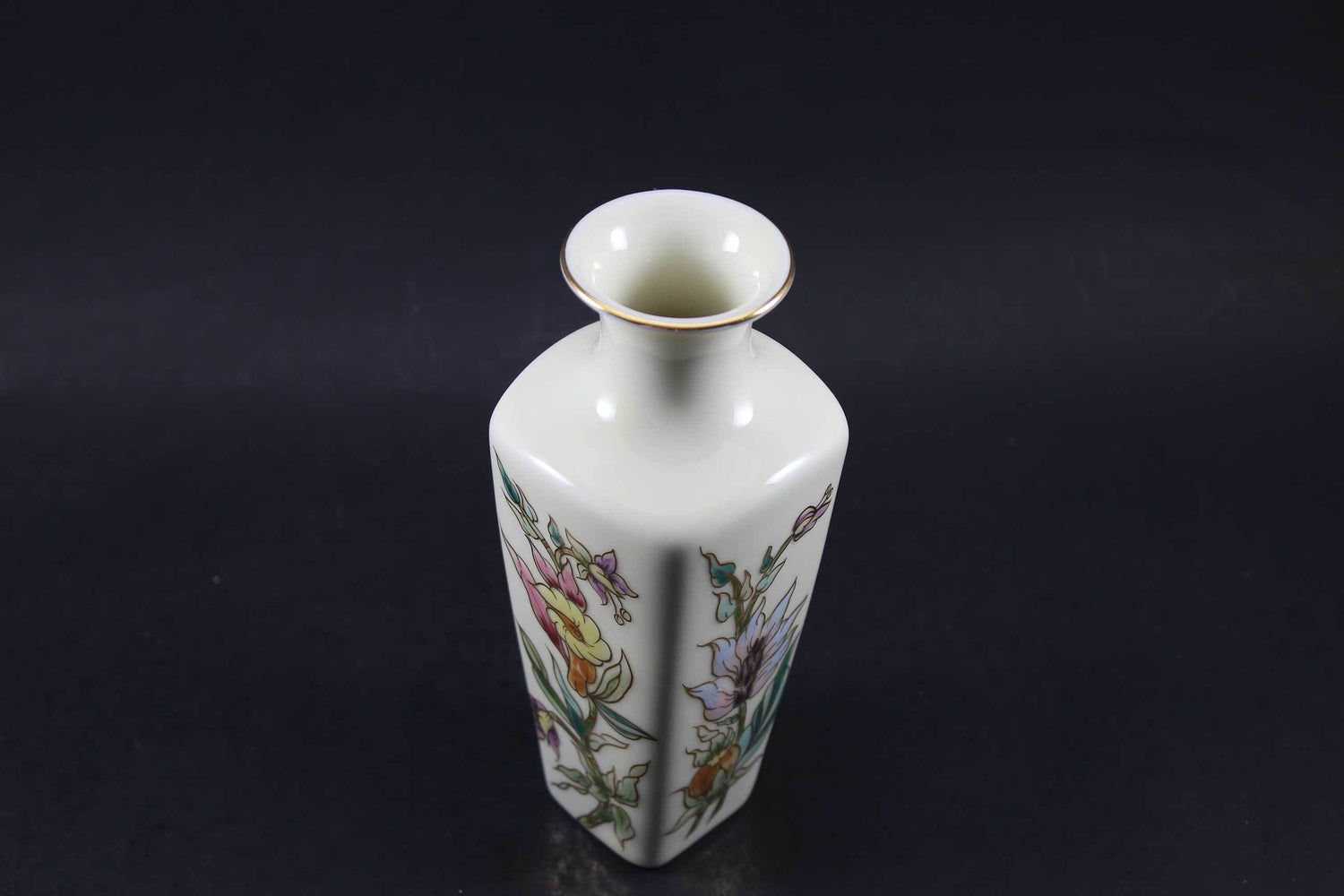 Zsolnay Porcelain, Hand Painted Vases and Trinket Box
