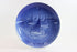 1966 Bing and Grondahl Blue and White Christmas Plate with sailboats in the harbour.