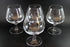 Blown Crystal Brandy or Cognac Glasses