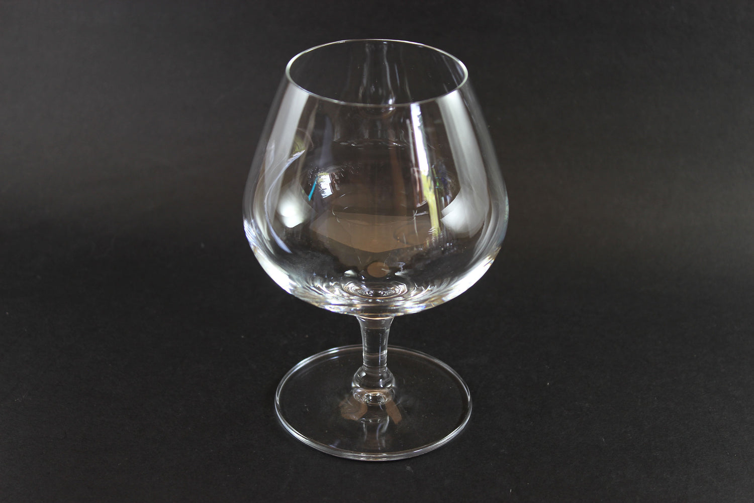 Blown Crystal Brandy or Cognac Glasses